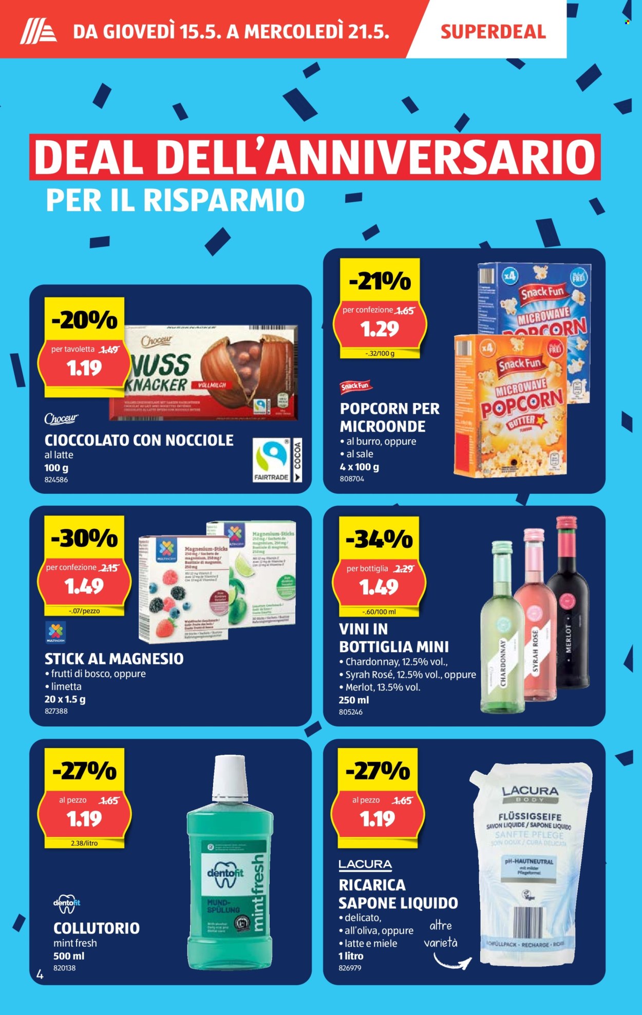 Volantino Aldi - 15.5.2025 - 21.5.2025. Pagina 4.