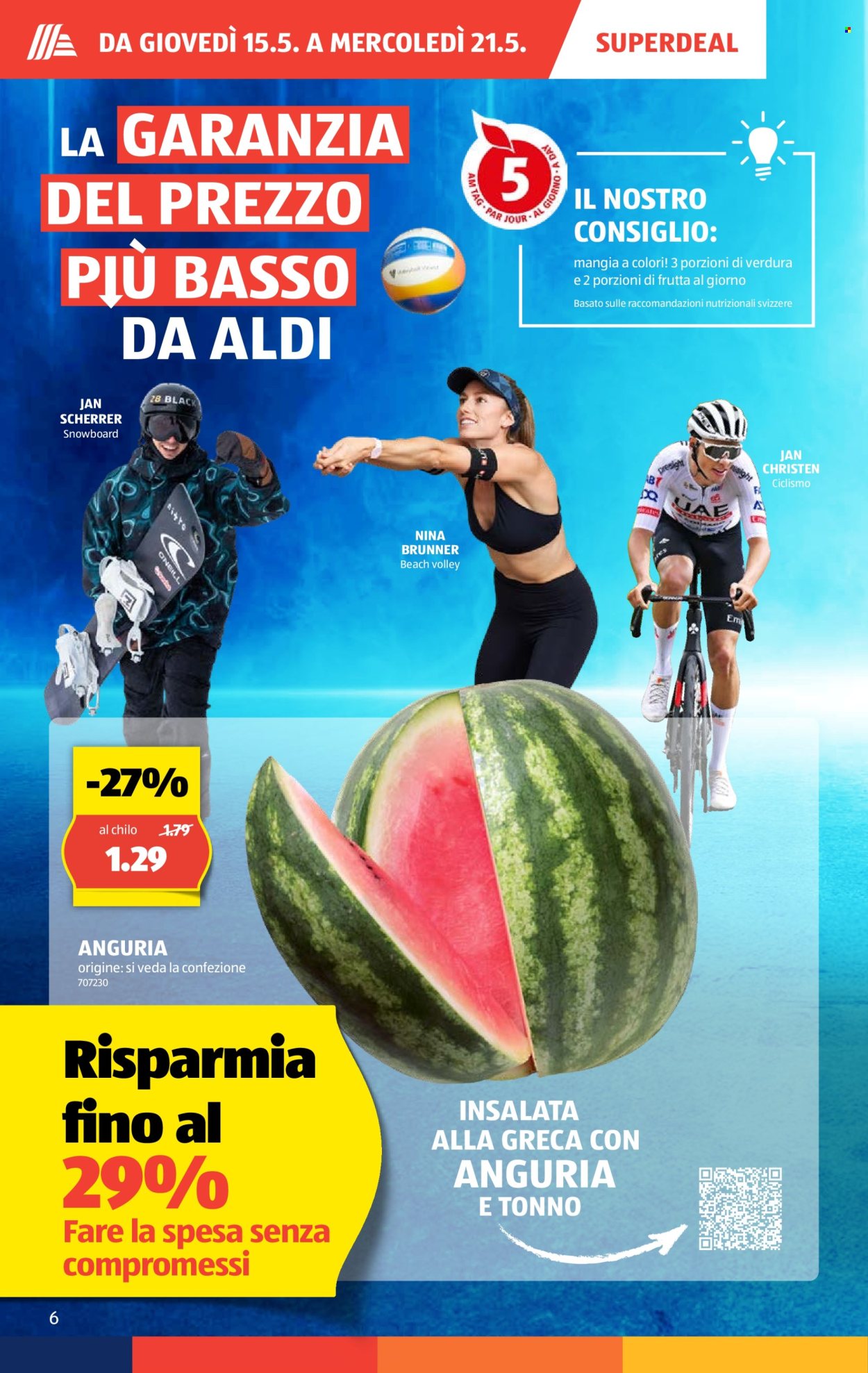 Volantino Aldi - 15.5.2025 - 21.5.2025. Pagina 6.