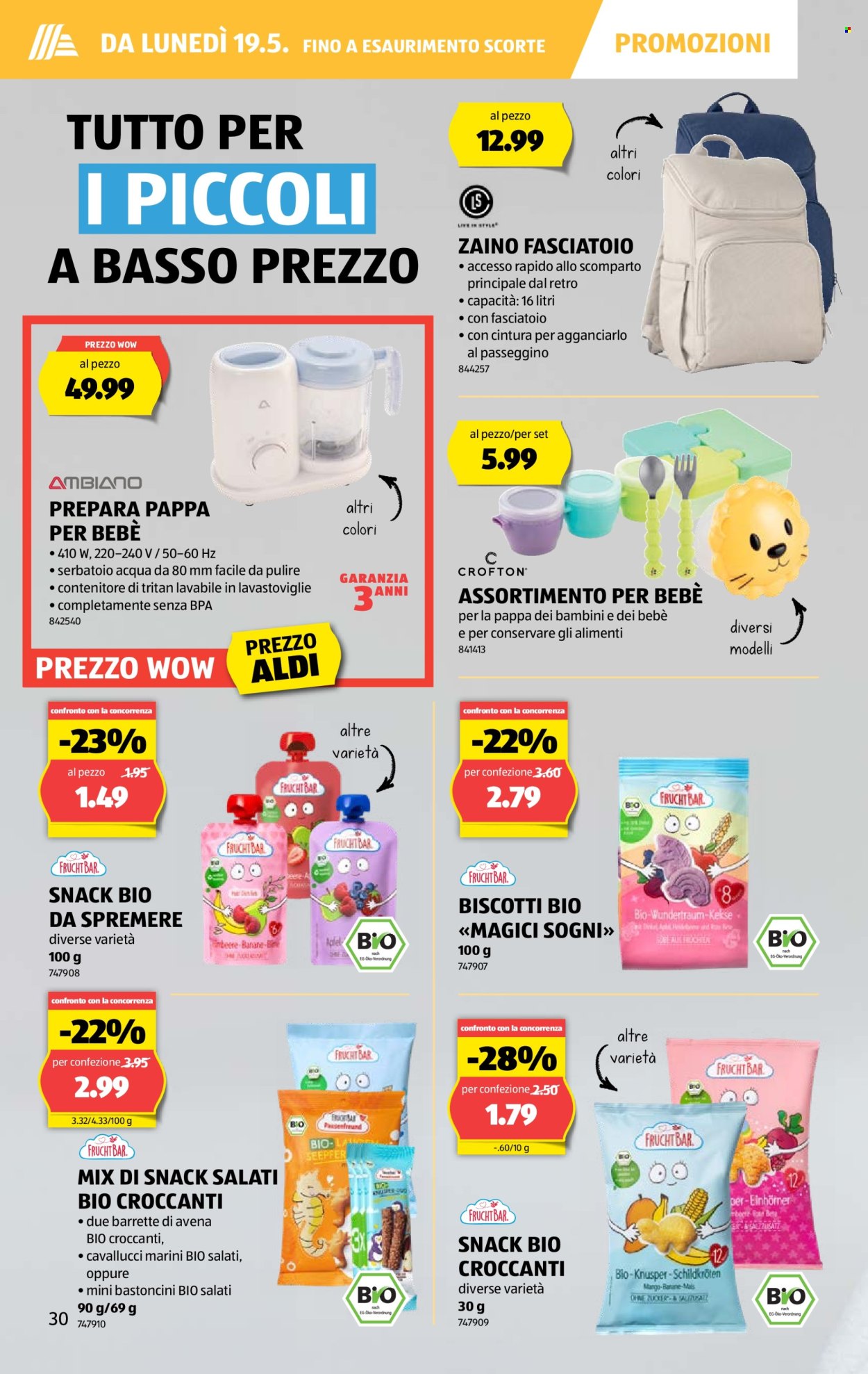 Volantino Aldi - 15.5.2025 - 21.5.2025. Pagina 30.