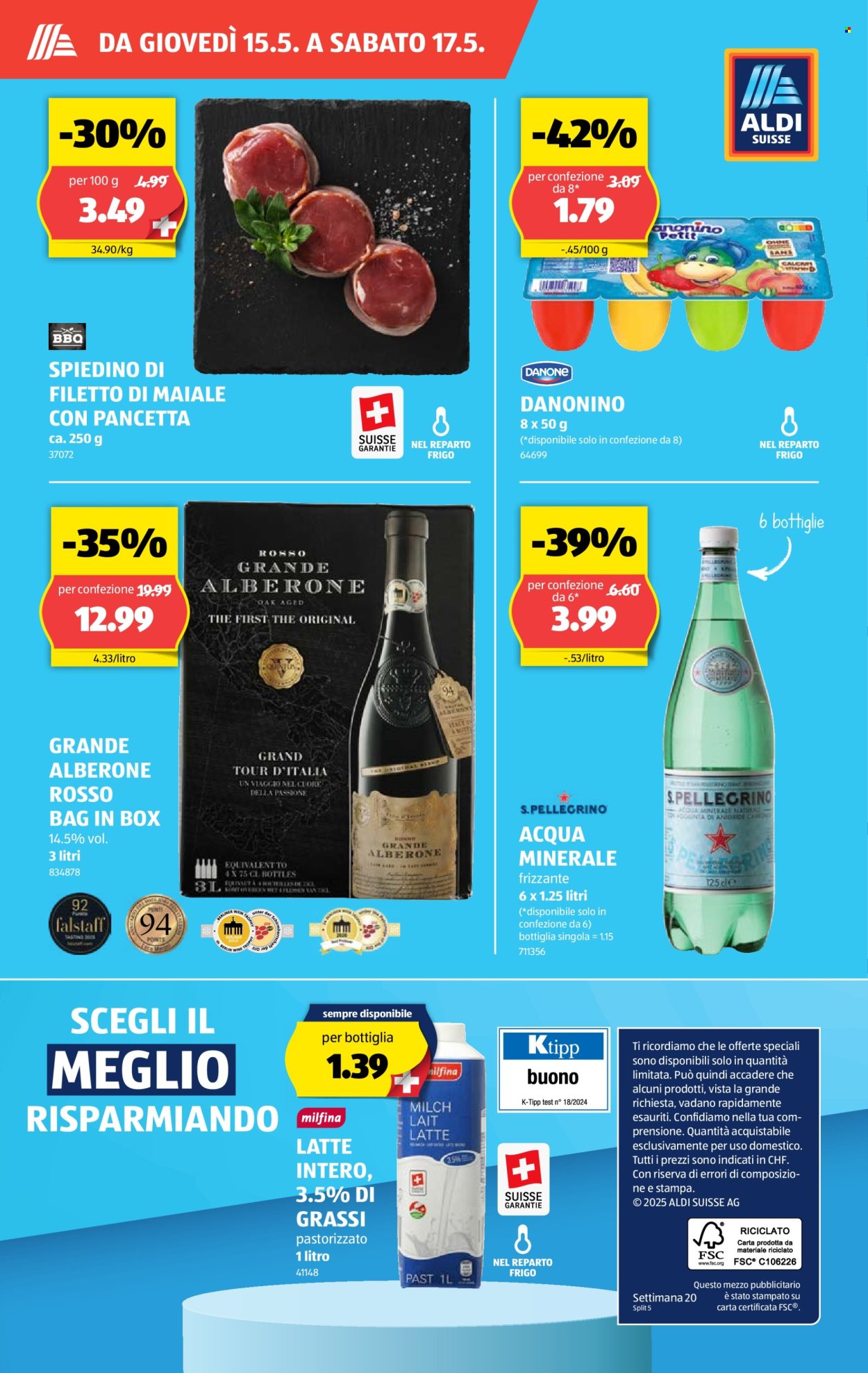 Volantino Aldi - 15.5.2025 - 21.5.2025. Pagina 40.