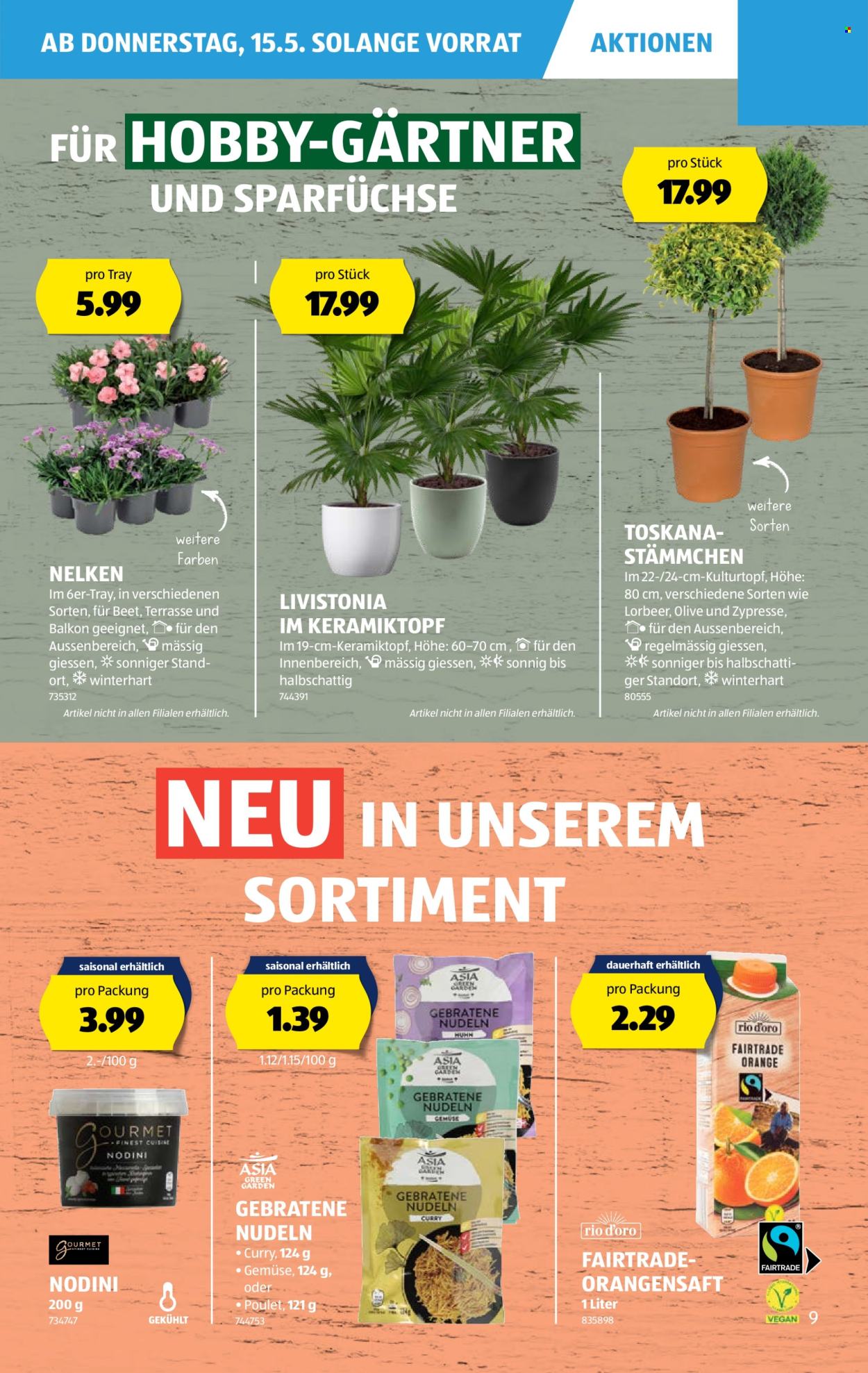 Volantino Aldi - 15.5.2025 - 21.5.2025. Pagina 9.