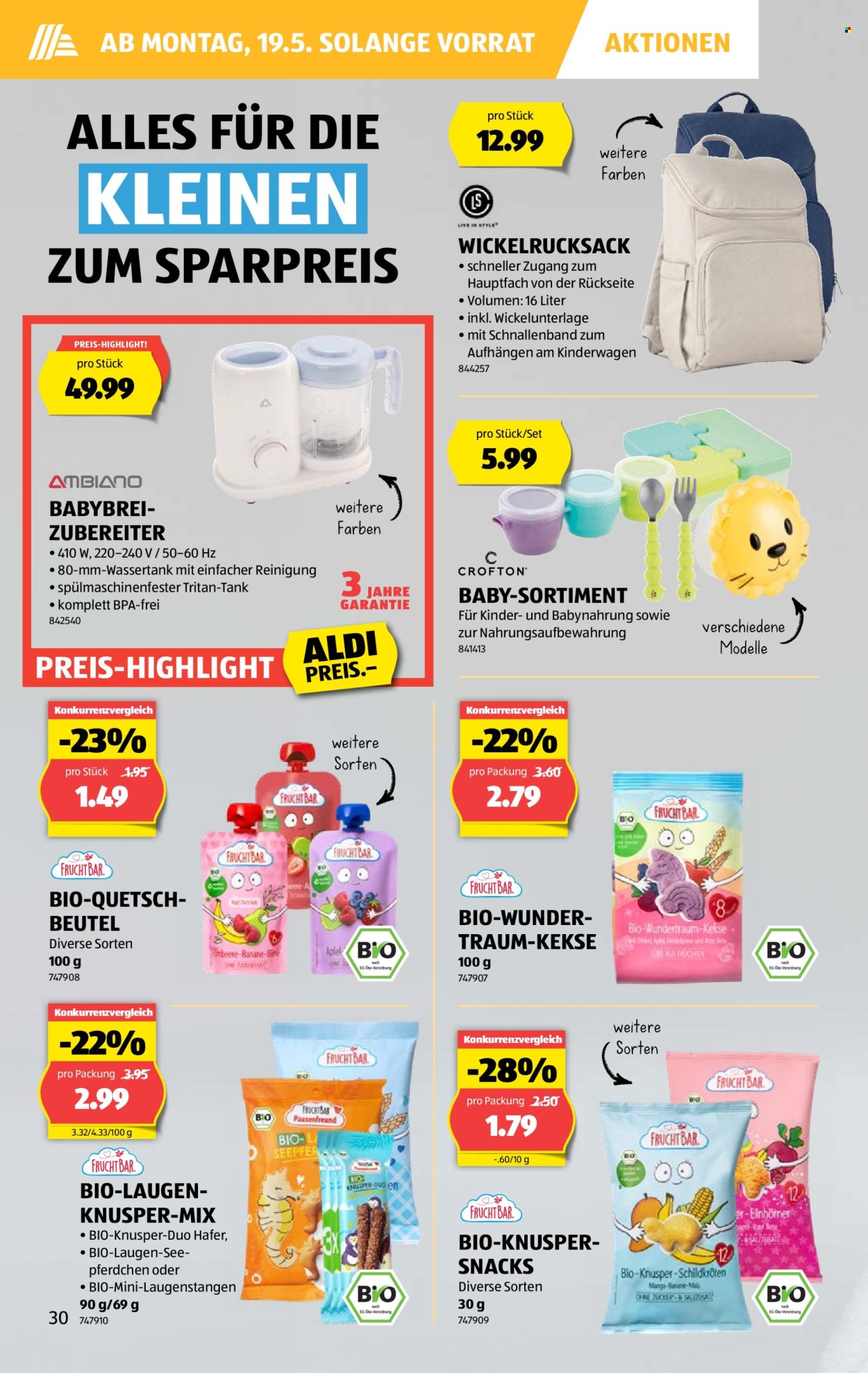 Volantino Aldi - 15.5.2025 - 21.5.2025. Pagina 30.