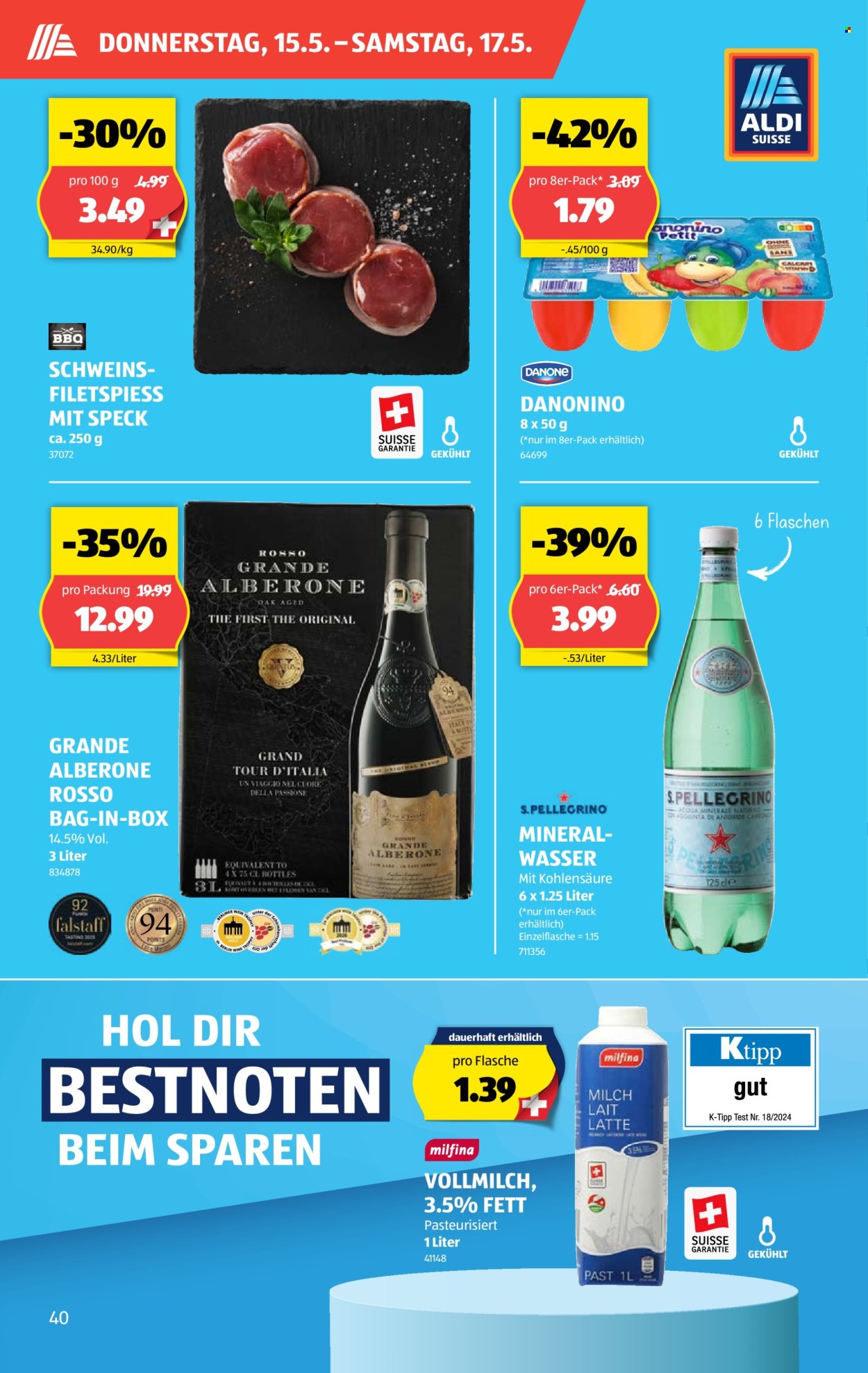 Volantino Aldi - 15.5.2025 - 21.5.2025. Pagina 40.
