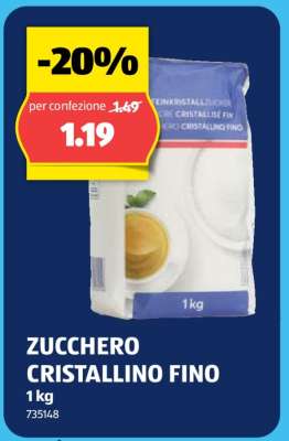 ZUCCHERO CRISTALLINO FINO