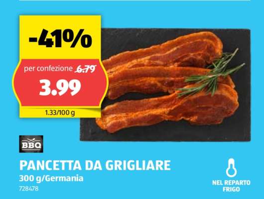 PANCETTA DA GRIGLIARE