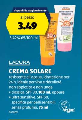 LACURA CREMA SOLARE