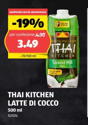 THAI KITCHEN LATTE DI COCCO