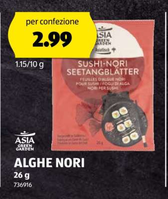 ALGHE NORI