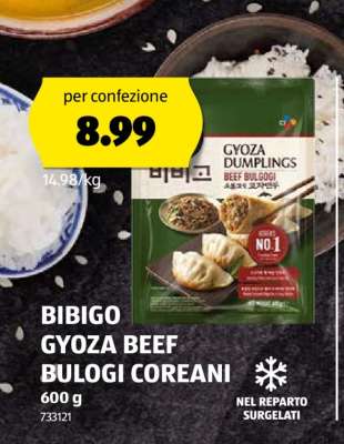 BIBIGO GYOZA BEEF BULOGI COREANI
