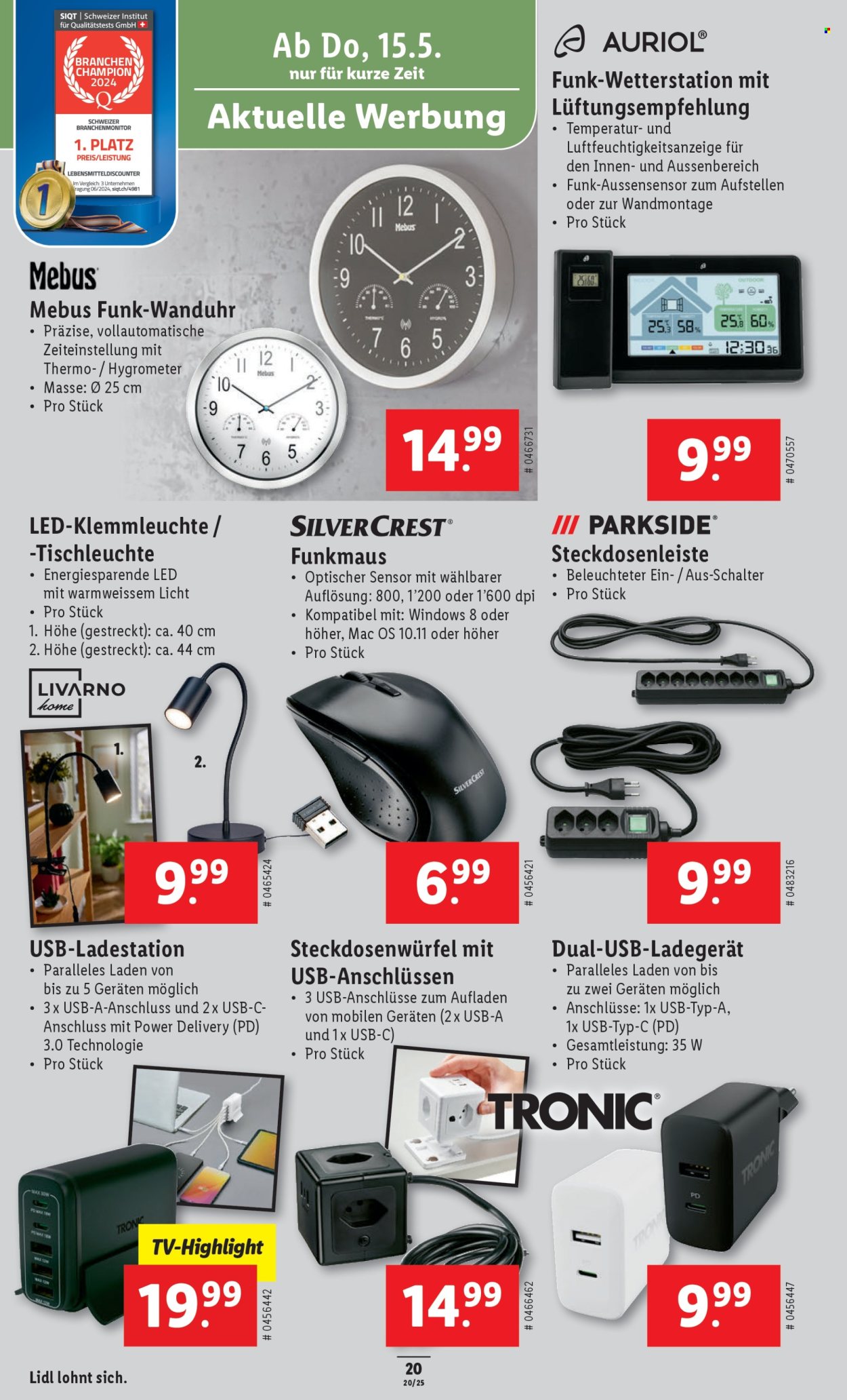 Volantino Lidl - 15.5.2025 - 21.5.2025. Pagina 24.