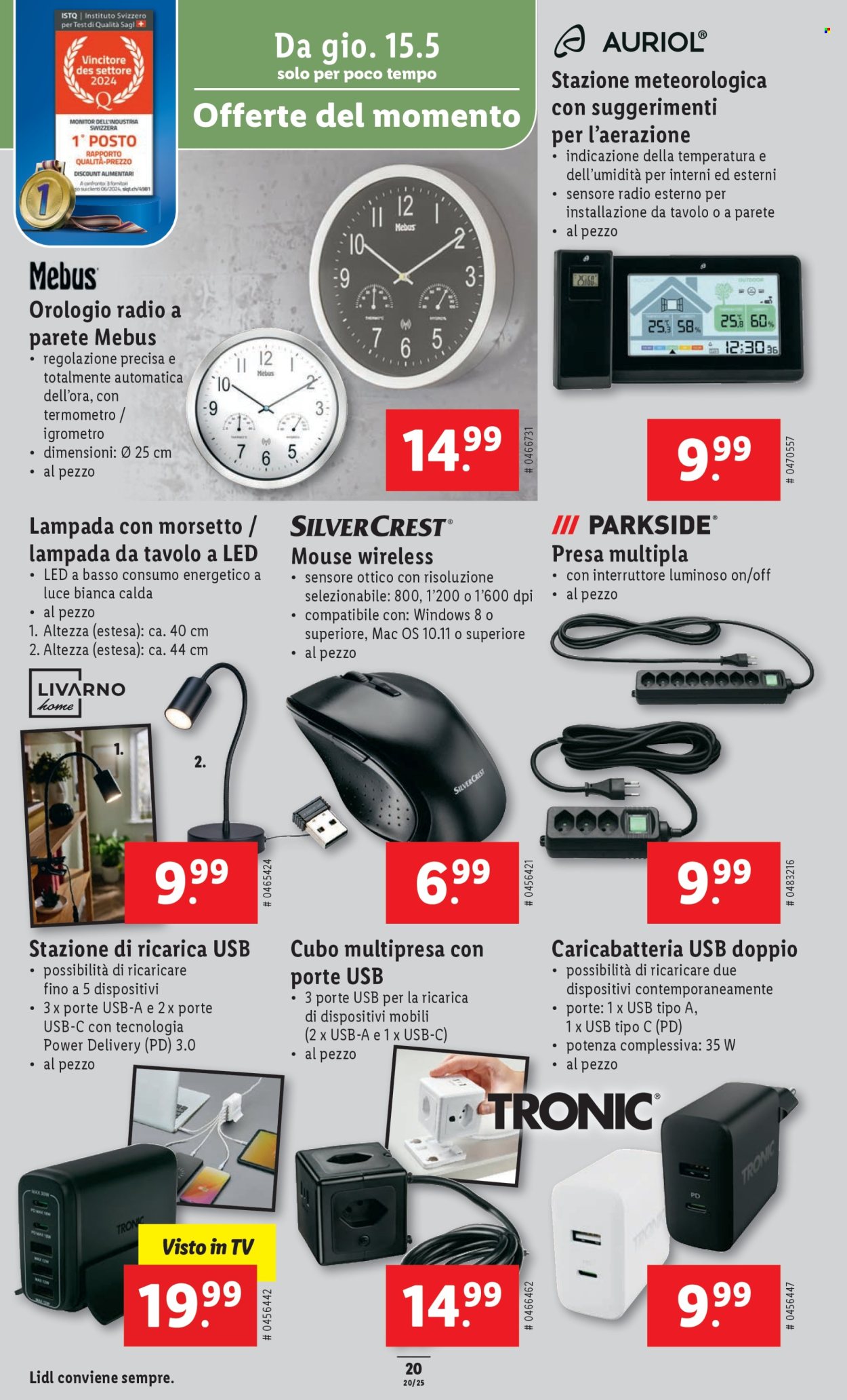 Volantino Lidl - 15.5.2025 - 21.5.2025. Pagina 24.