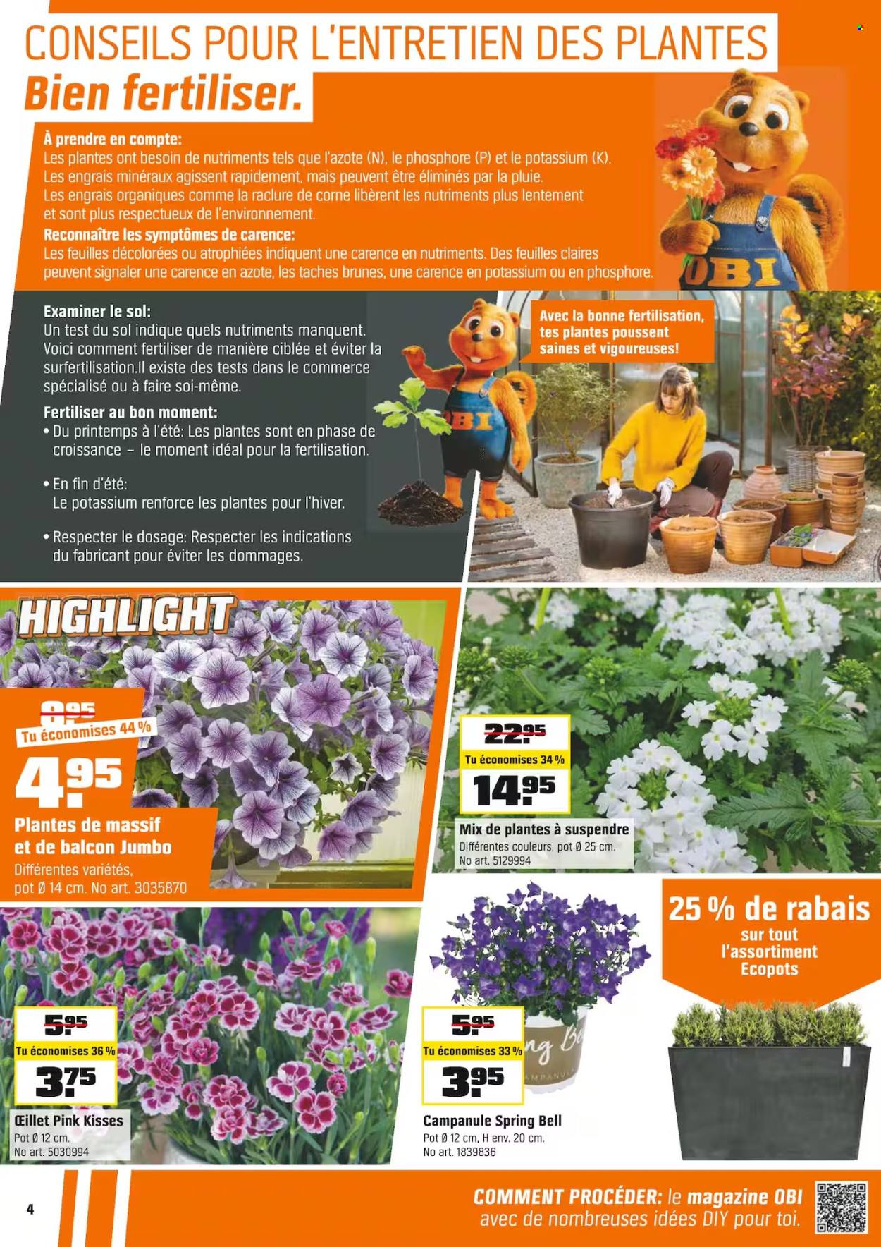 Volantino OBI - 11.5.2025 - 24.5.2025. Pagina 4.