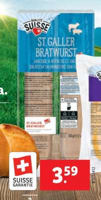 St. Galler Bratwurst​