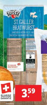St. Galler Bratwurst​