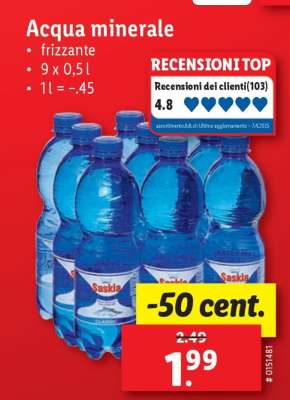 Acqua minerale