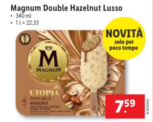 Magnum Double Hazelnut Lusso