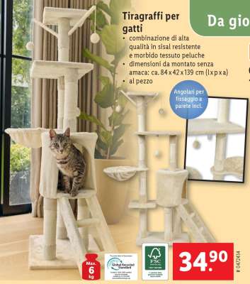 Tiragraffi per gatti