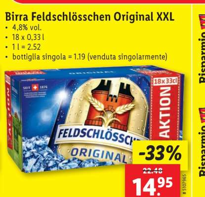 Birra Feldschlösschen Original XXL
