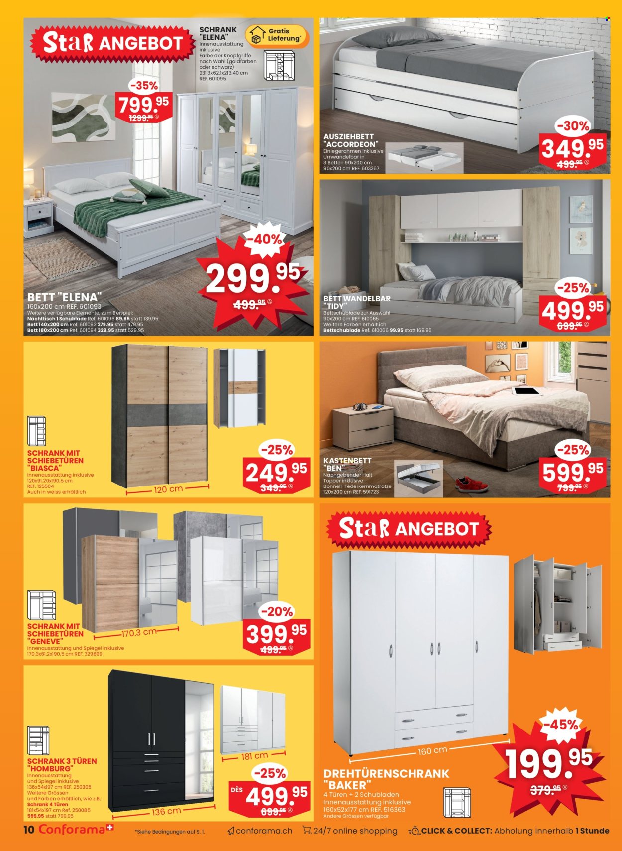 Volantino Conforama - 14.5.2025 - 27.5.2025. Pagina 10.