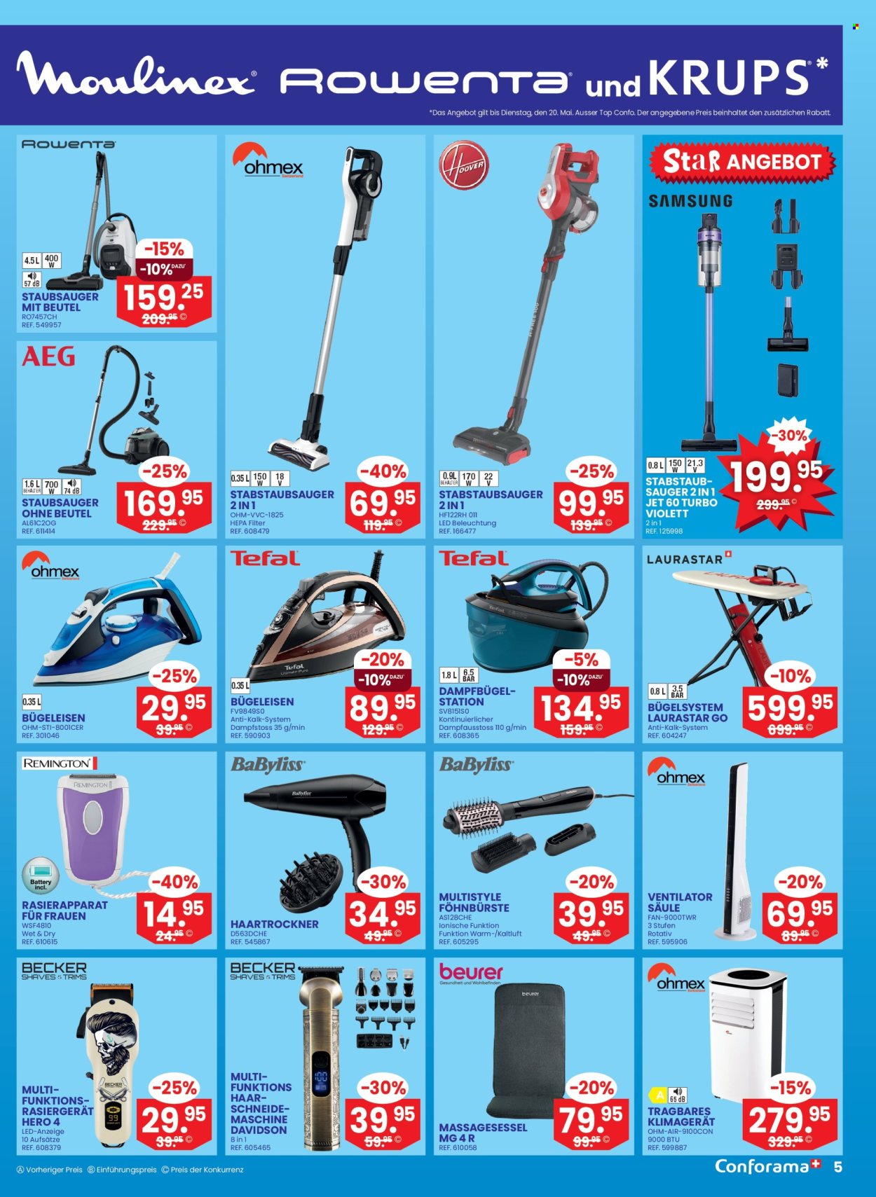 Volantino Conforama - 14.5.2025 - 27.5.2025. Pagina 16.
