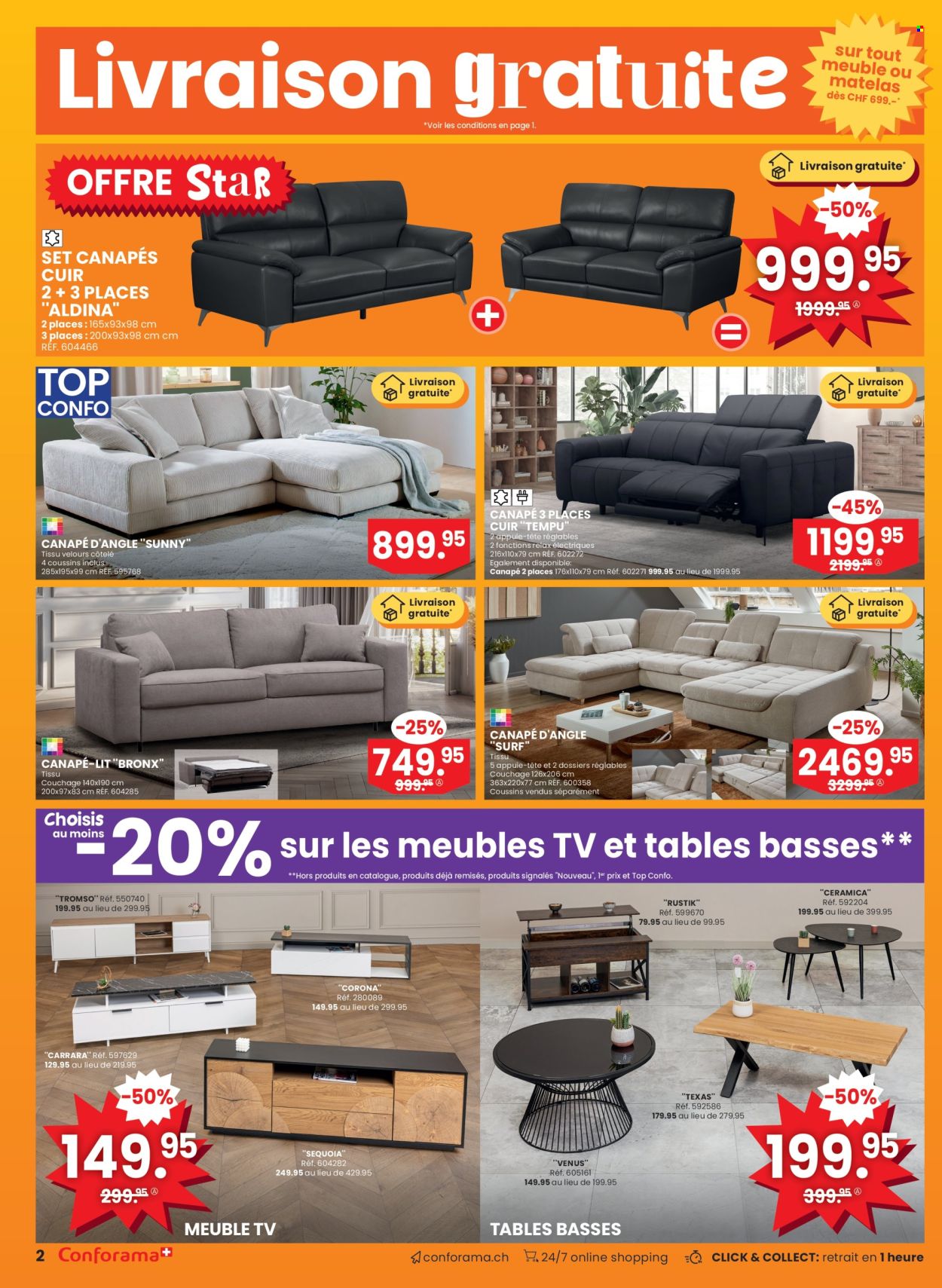 Volantino Conforama - 14.5.2025 - 27.5.2025. Pagina 2.