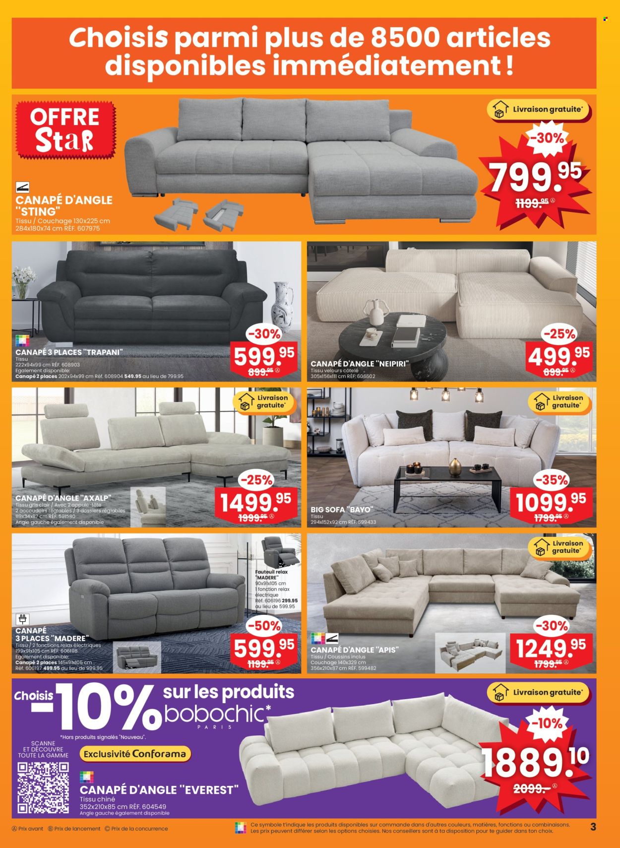 Volantino Conforama - 14.5.2025 - 27.5.2025. Pagina 3.
