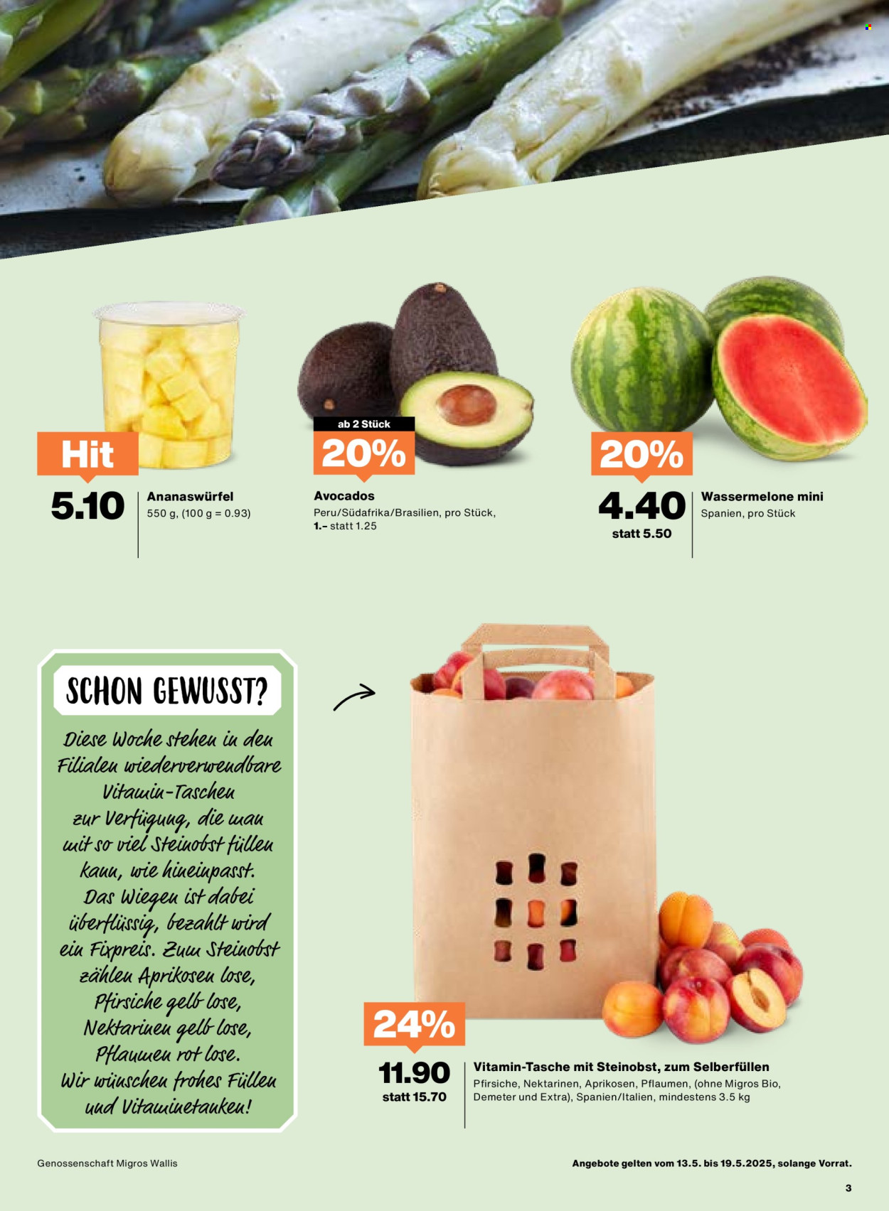 Volantino Migros - 13.5.2025 - 19.5.2025. Pagina 3.