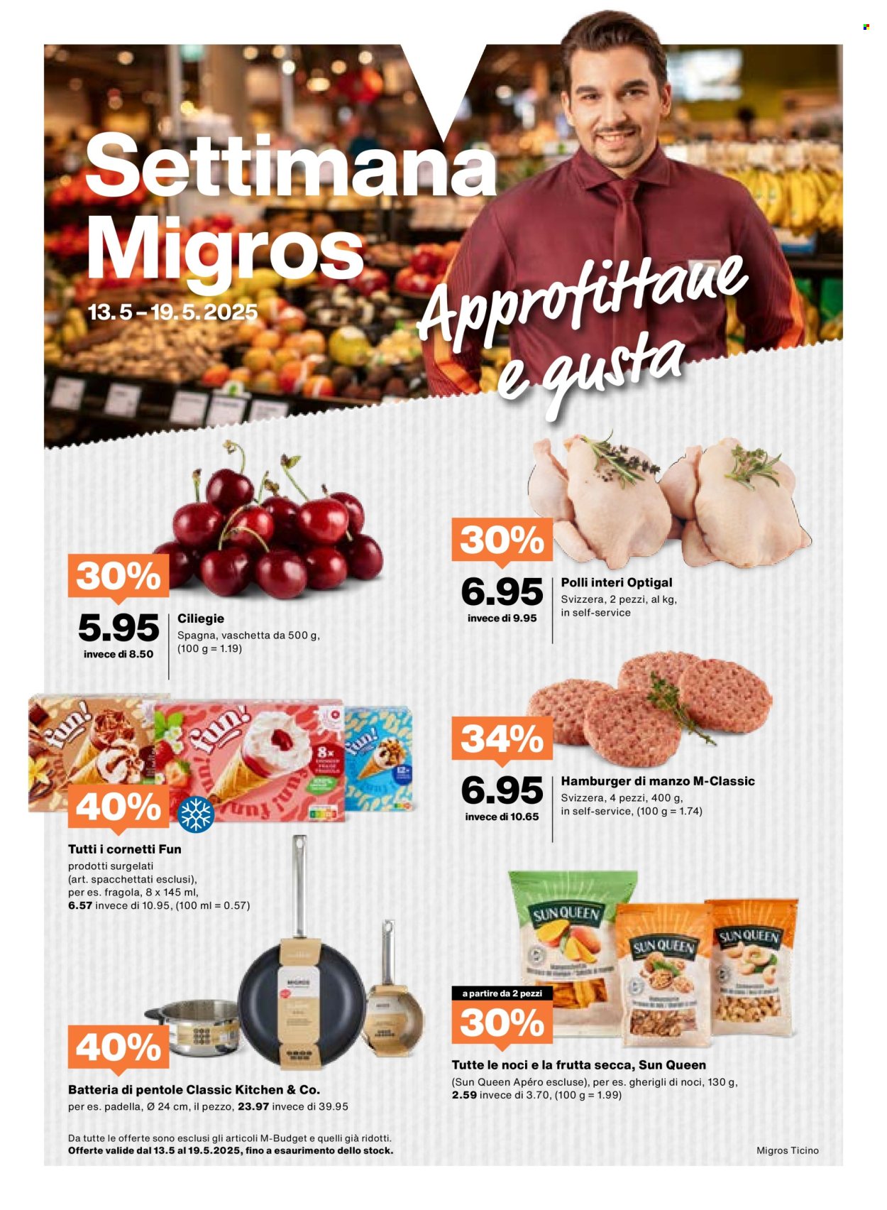 Volantino Migros - 13.5.2025 - 19.5.2025. Pagina 1.