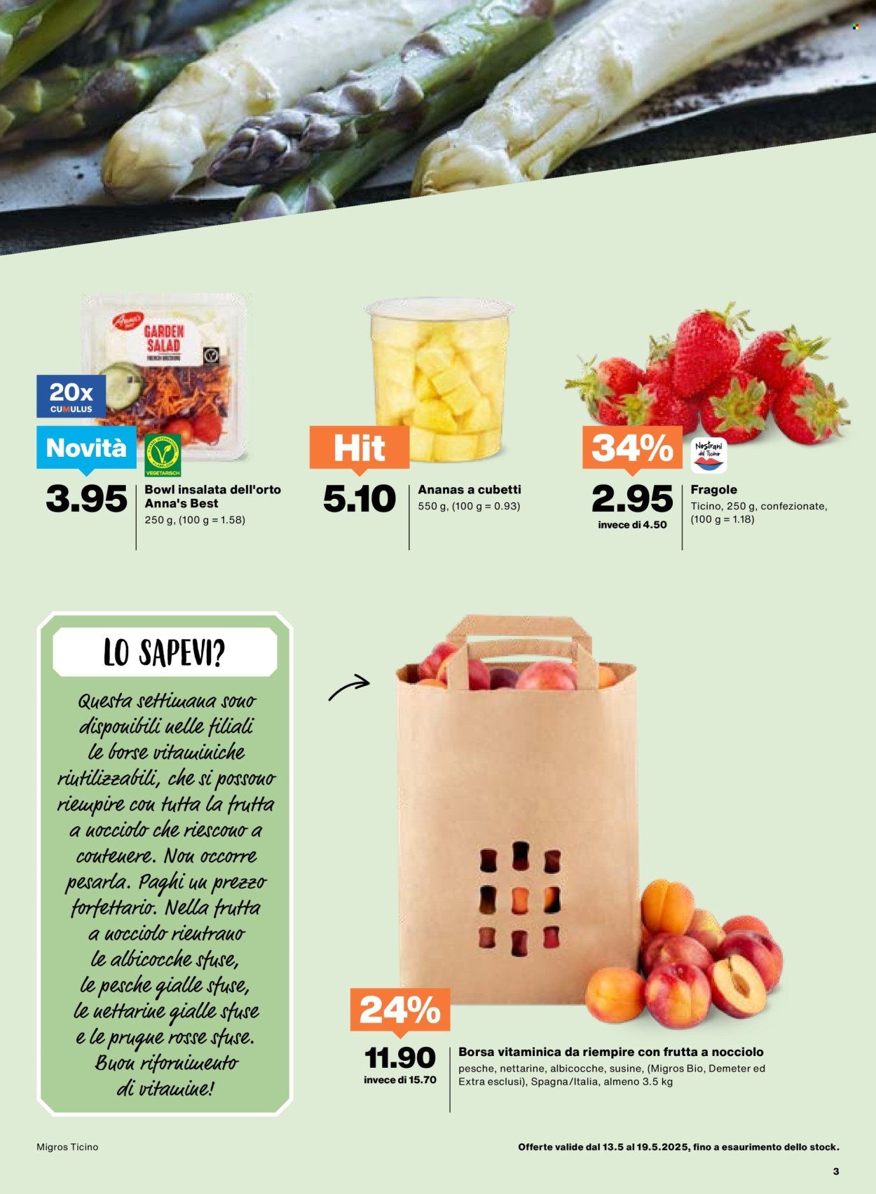 Volantino Migros - 13.5.2025 - 19.5.2025. Pagina 3.