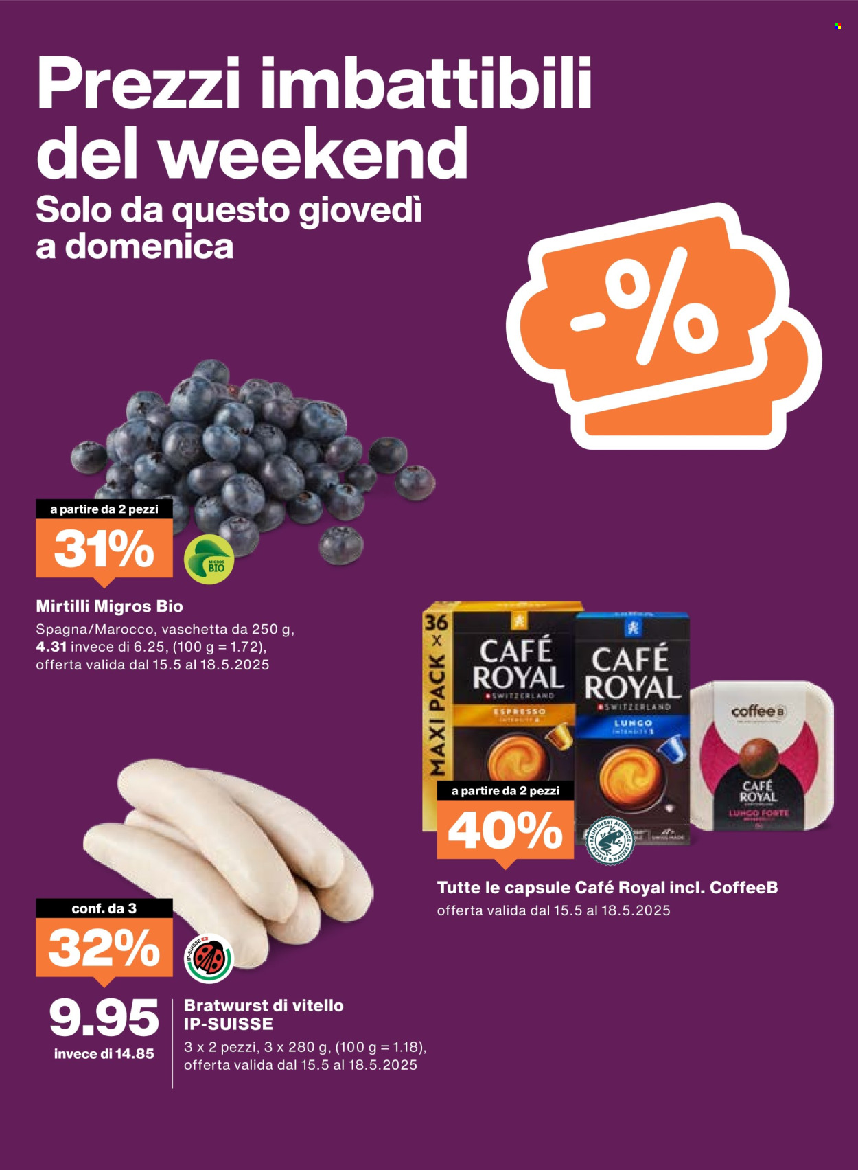 Volantino Migros - 13.5.2025 - 19.5.2025. Pagina 24.