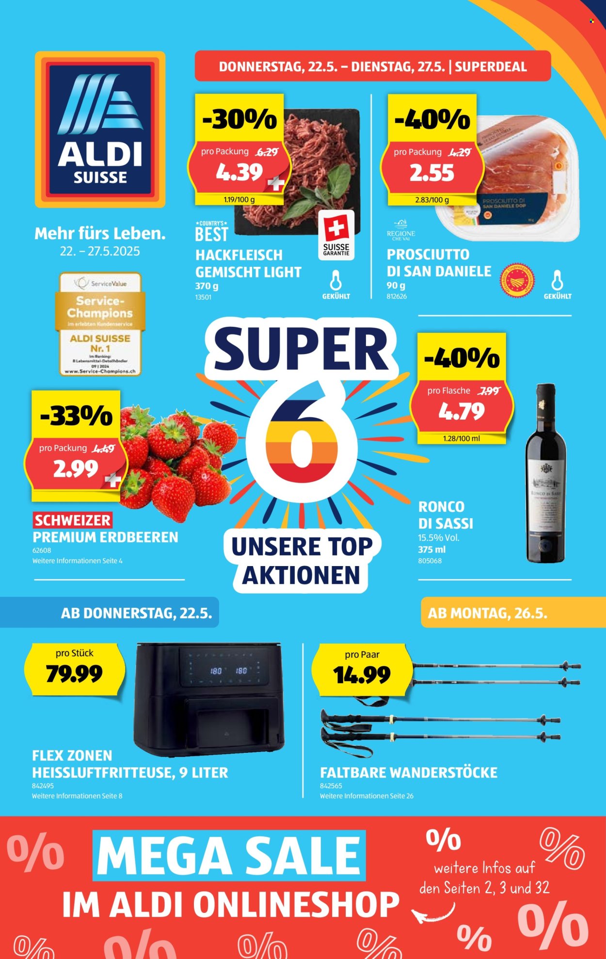 Volantino Aldi - 22.5.2025 - 27.5.2025. Pagina 1.