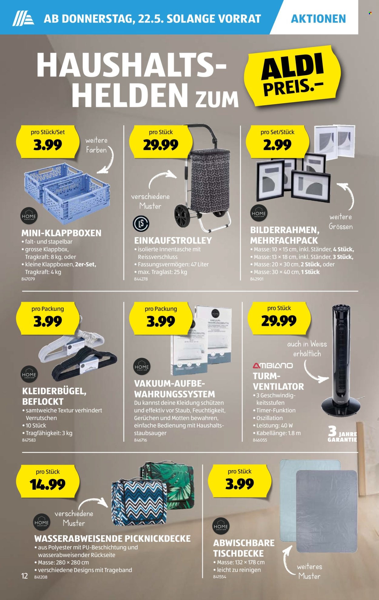 Volantino Aldi - 22.5.2025 - 27.5.2025. Pagina 12.