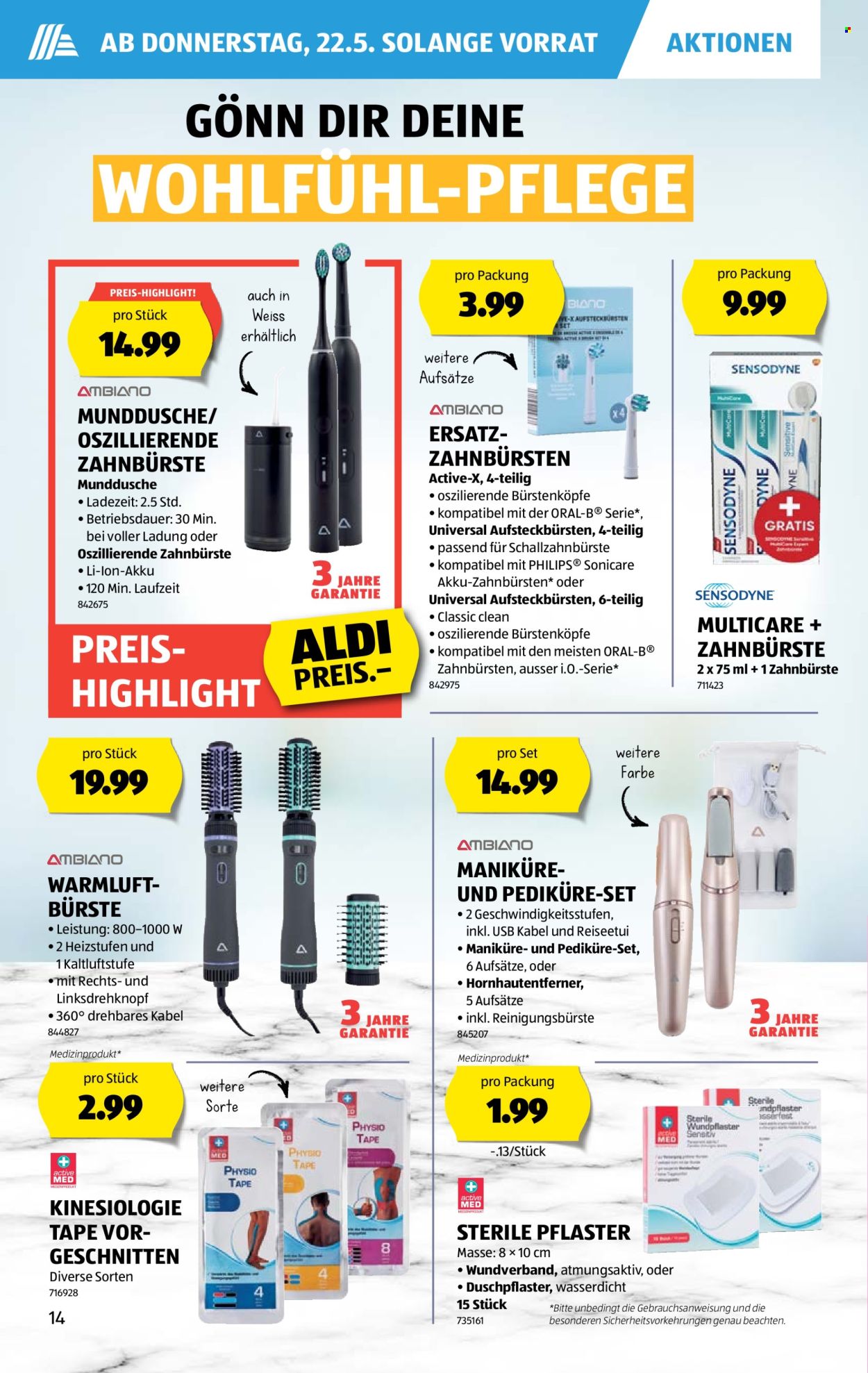 Volantino Aldi - 22.5.2025 - 27.5.2025. Pagina 14.