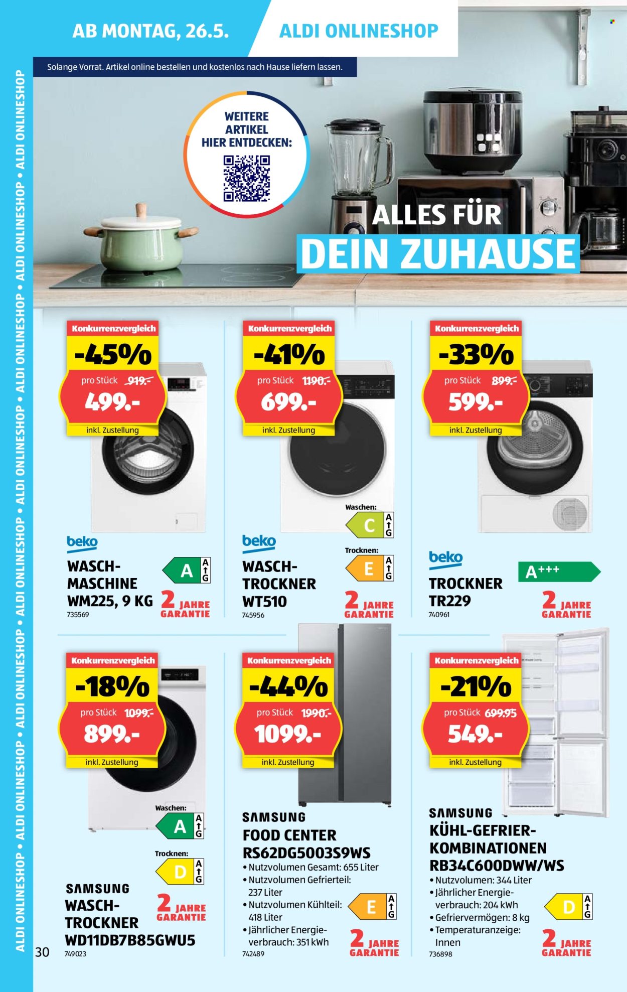 Volantino Aldi - 22.5.2025 - 27.5.2025. Pagina 30.