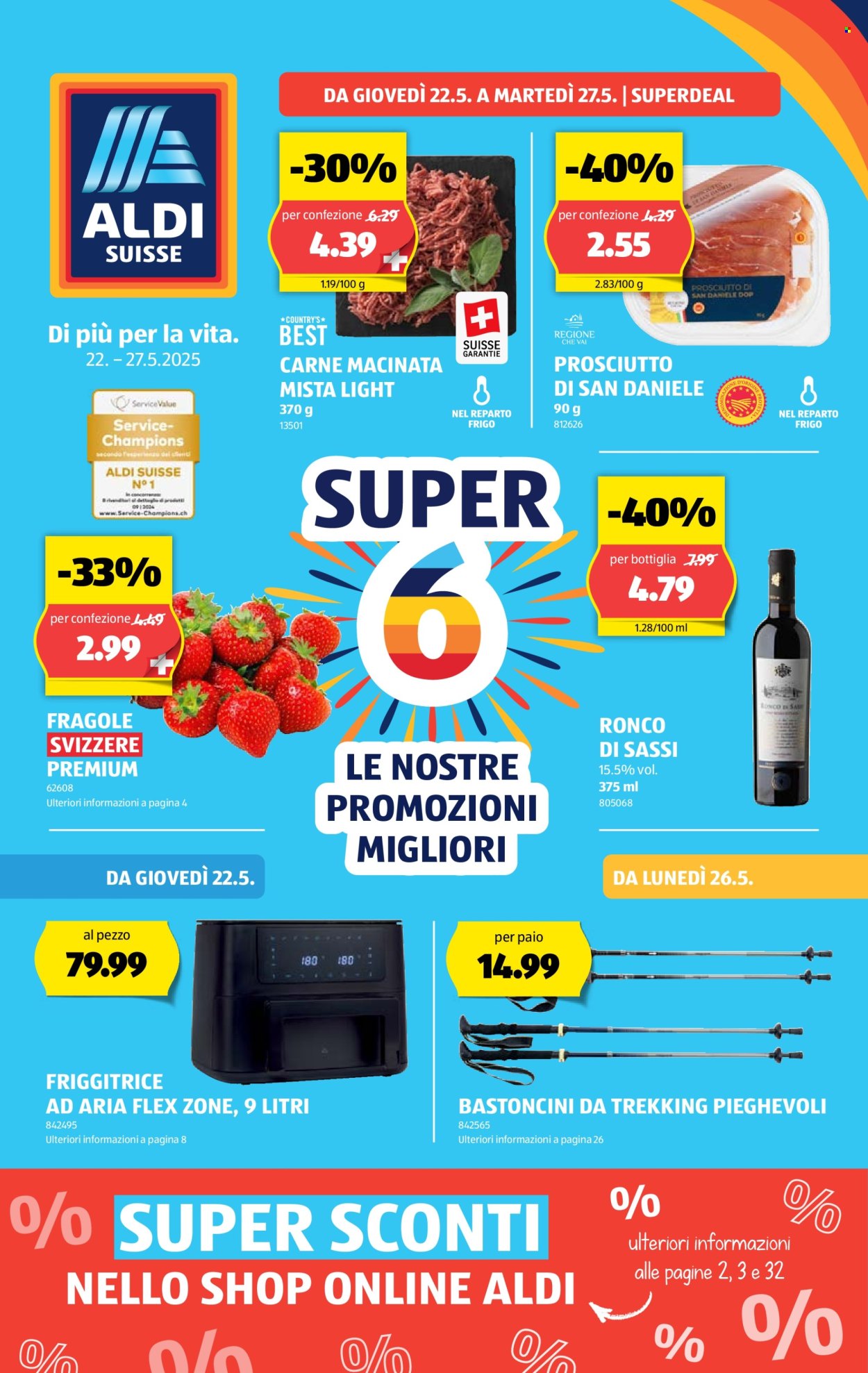 Volantino Aldi - 22.5.2025 - 27.5.2025. Pagina 1.