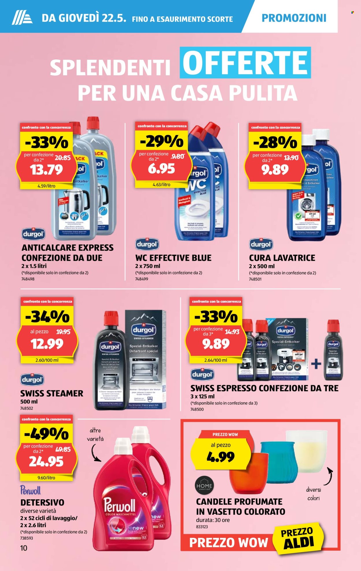 Volantino Aldi - 22.5.2025 - 27.5.2025. Pagina 10.
