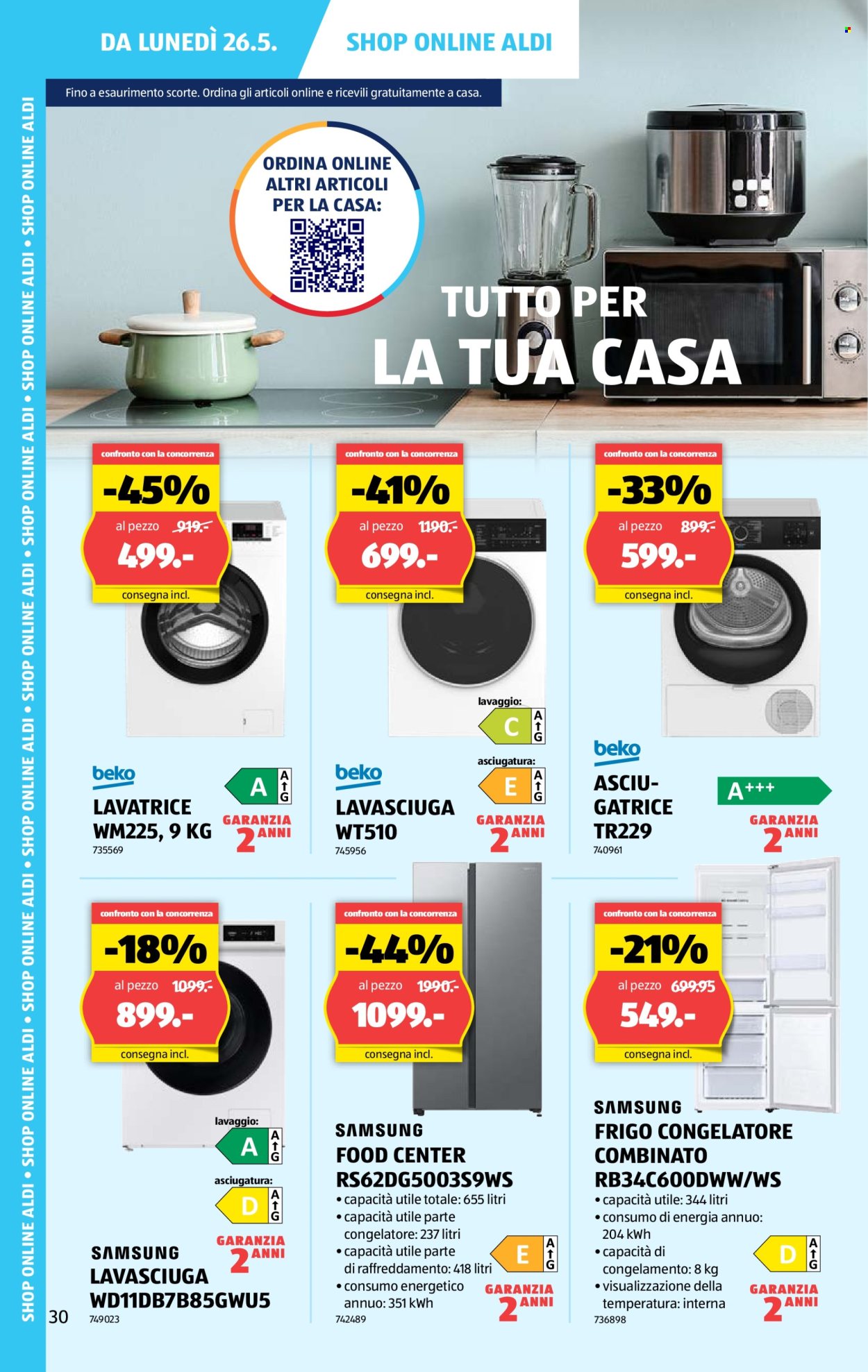 Volantino Aldi - 22.5.2025 - 27.5.2025. Pagina 30.
