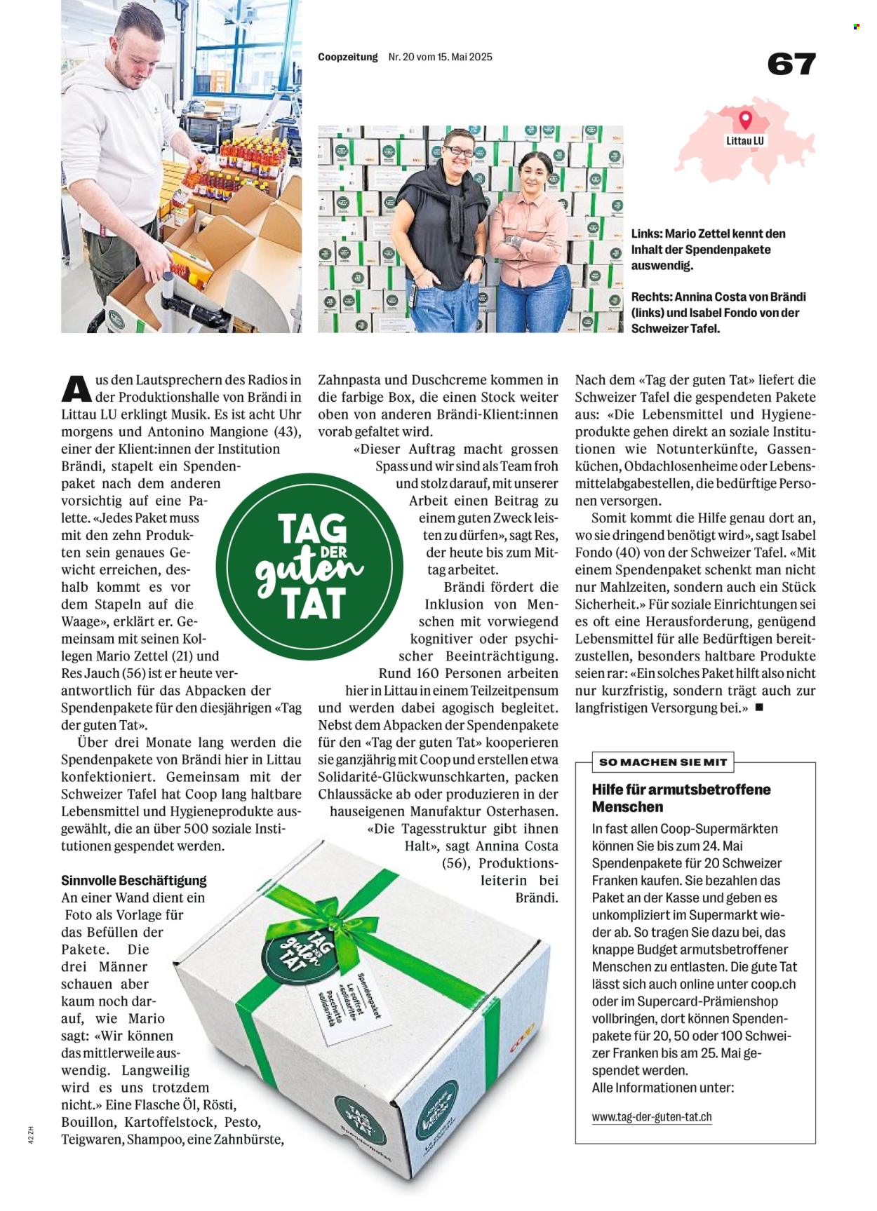 Volantino Coop - 15.5.2025 - 21.5.2025. Pagina 67.