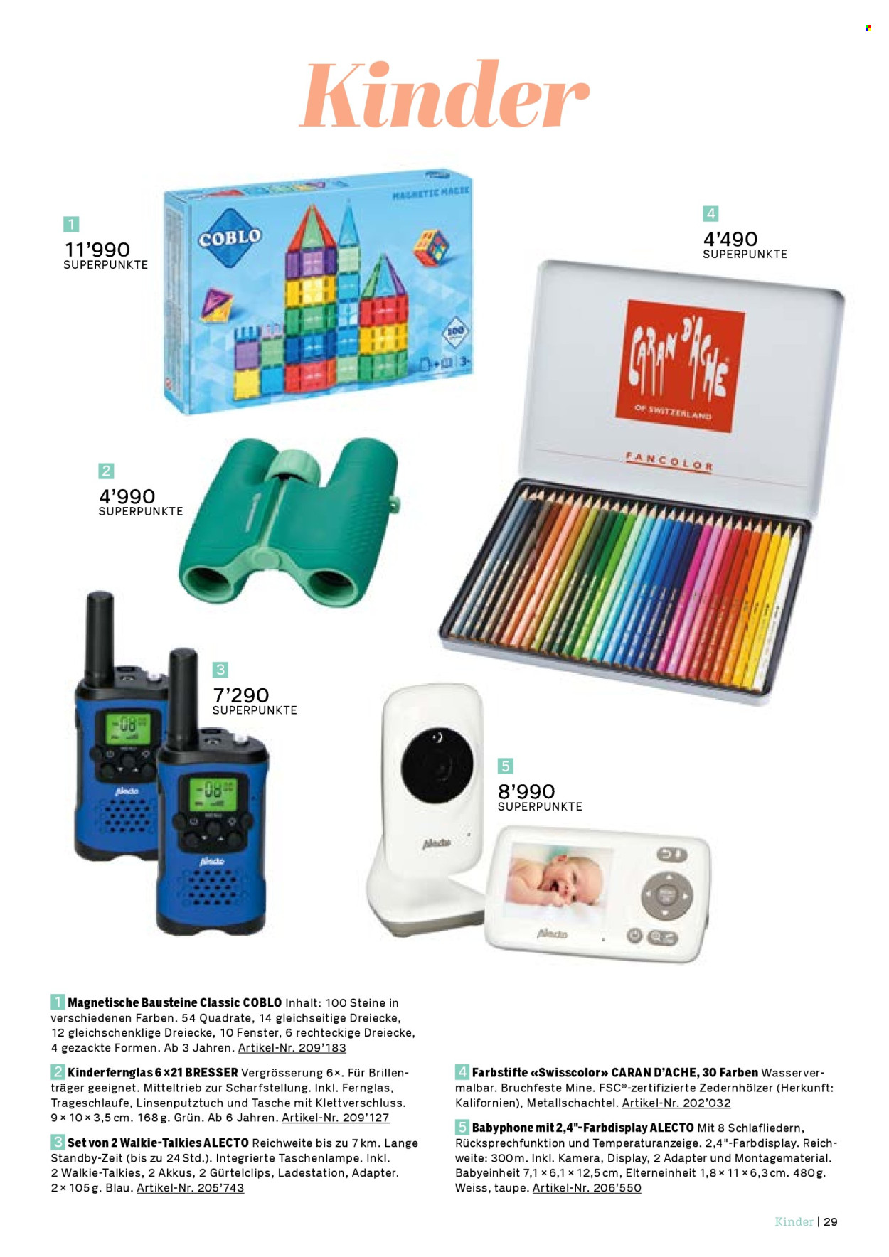 Volantino Coop. Pagina 29. Pagina 29