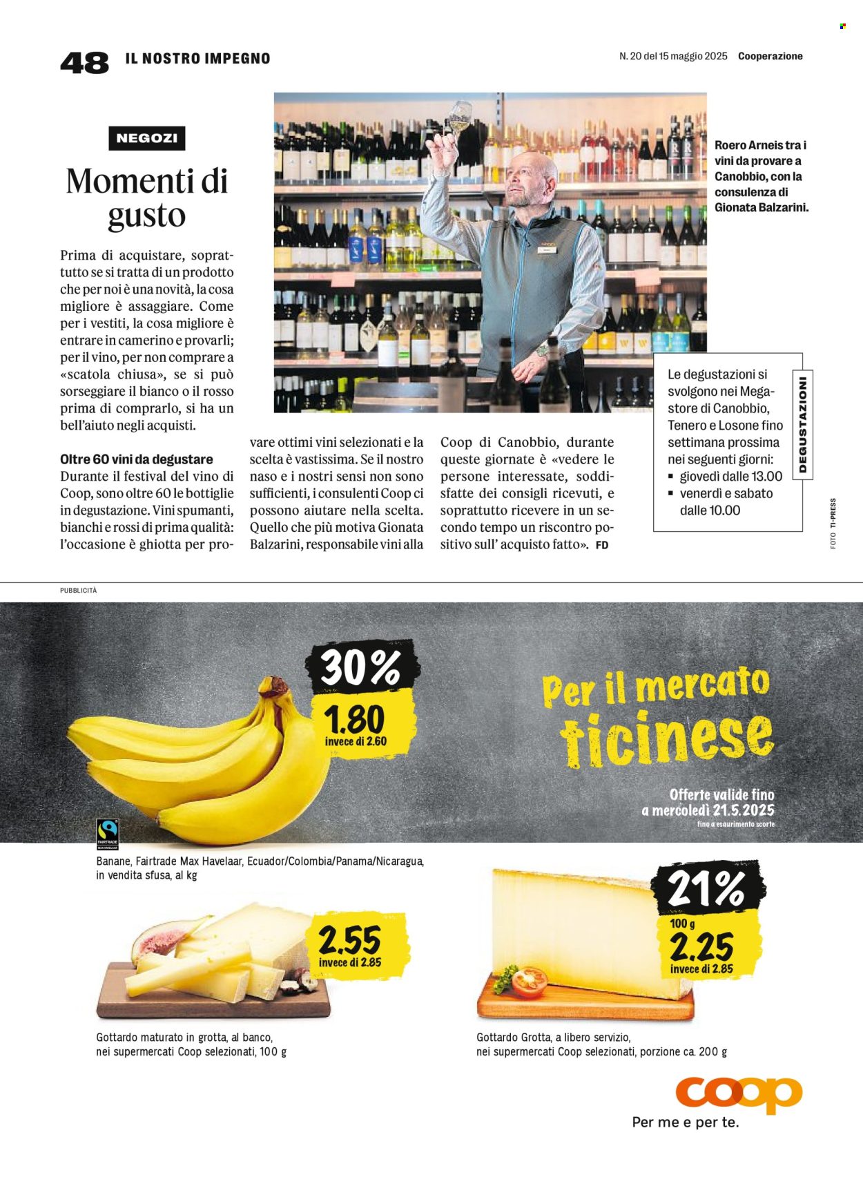 Volantino Coop - 15.5.2025 - 21.5.2025. Pagina 48.