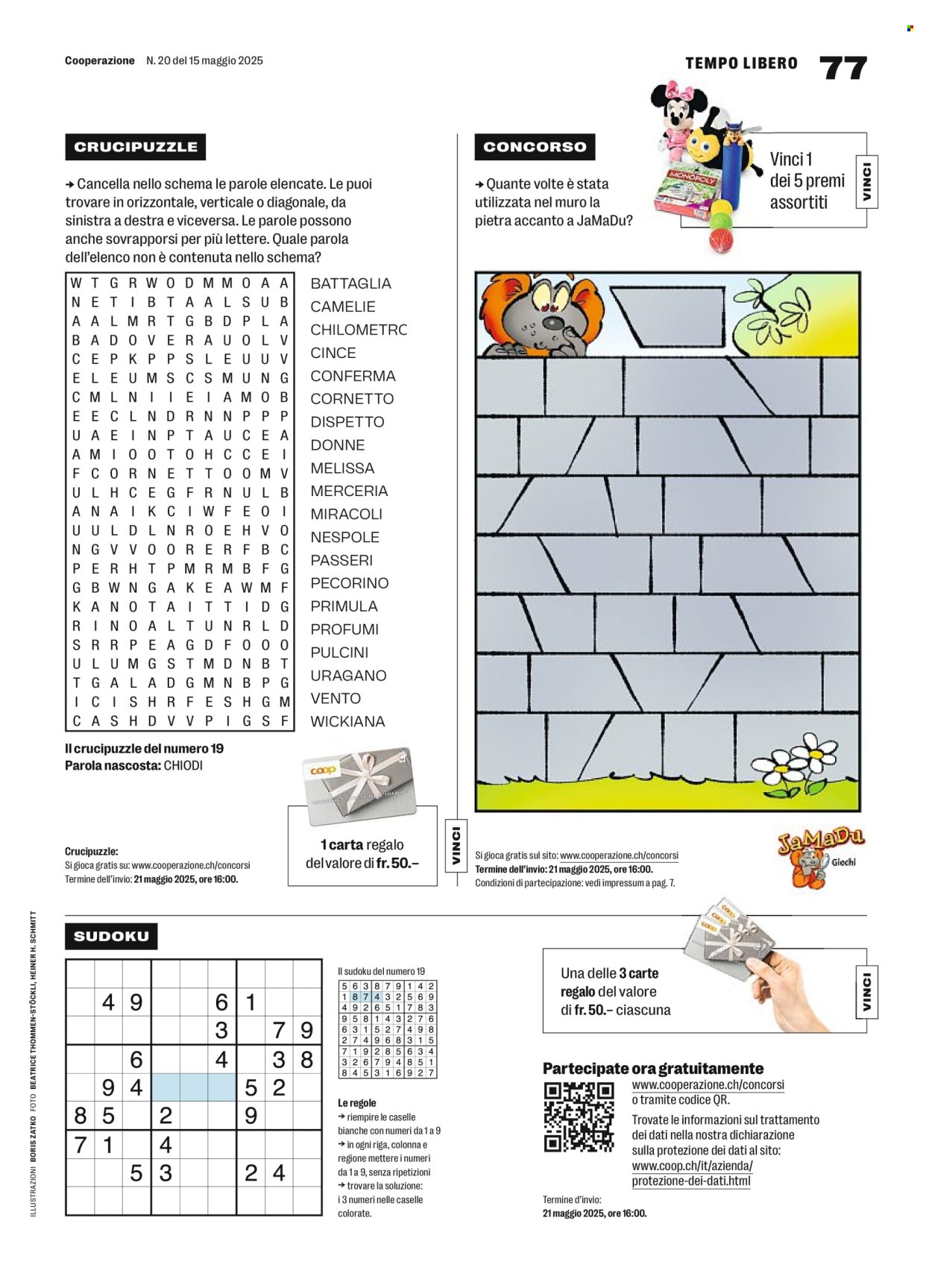 Volantino Coop - 15.5.2025 - 21.5.2025. Pagina 77.