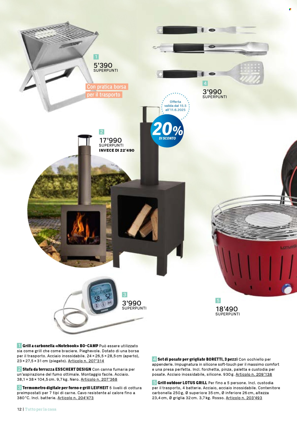 Volantino Coop. Pagina 12. Pagina 12