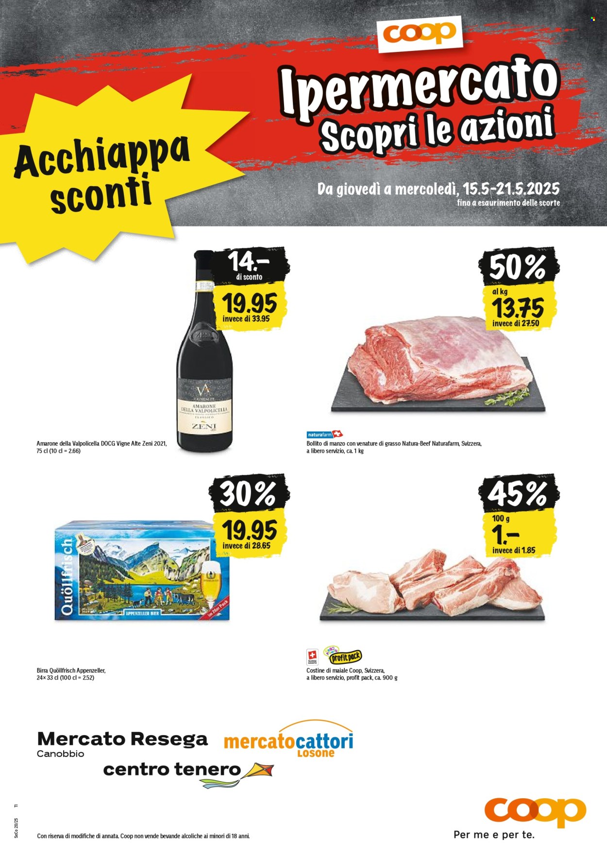 Volantino Coop - 15.5.2025 - 21.5.2025. Pagina 21.