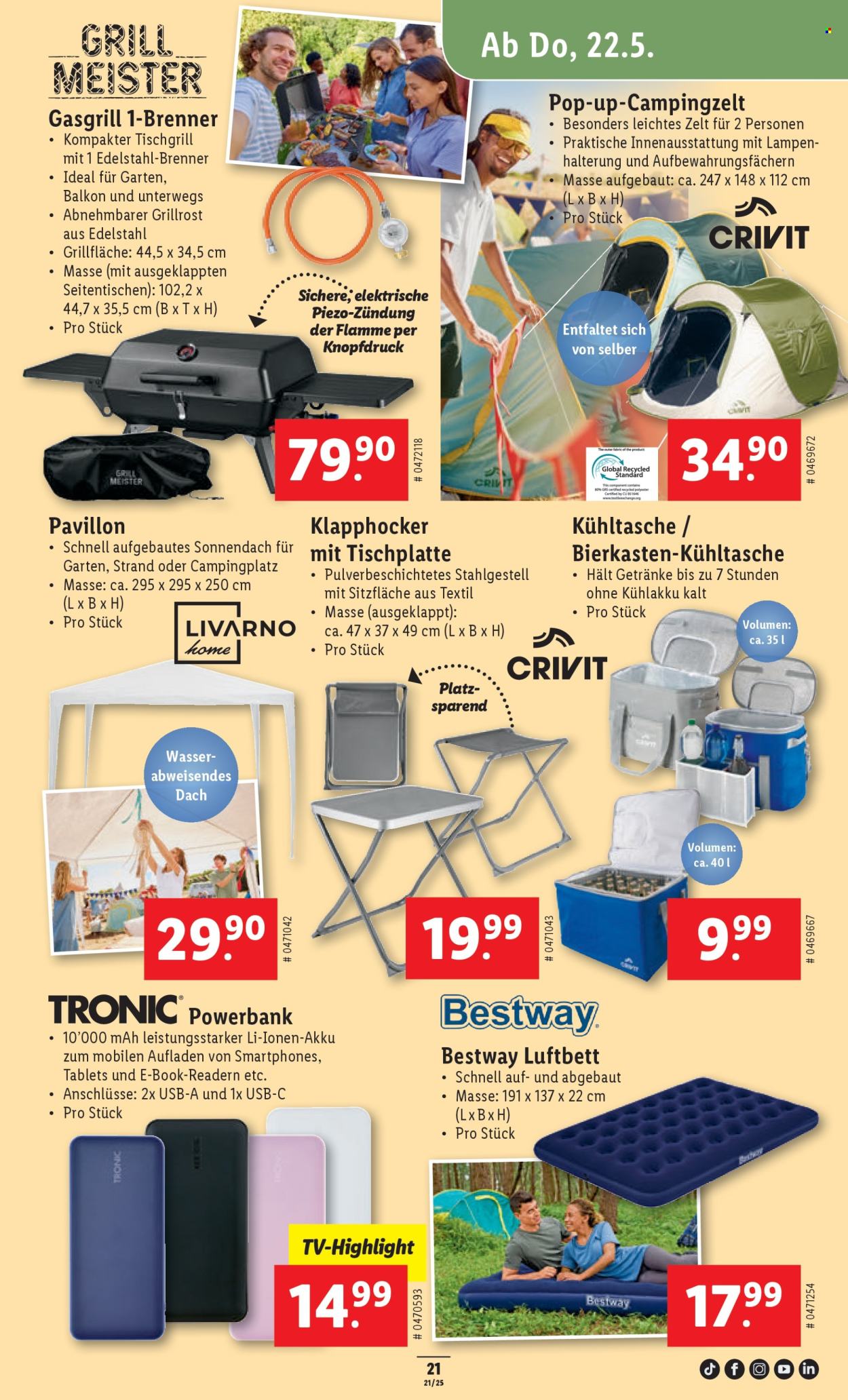 Volantino Lidl - 22.5.2025 - 27.5.2025. Pagina 25.