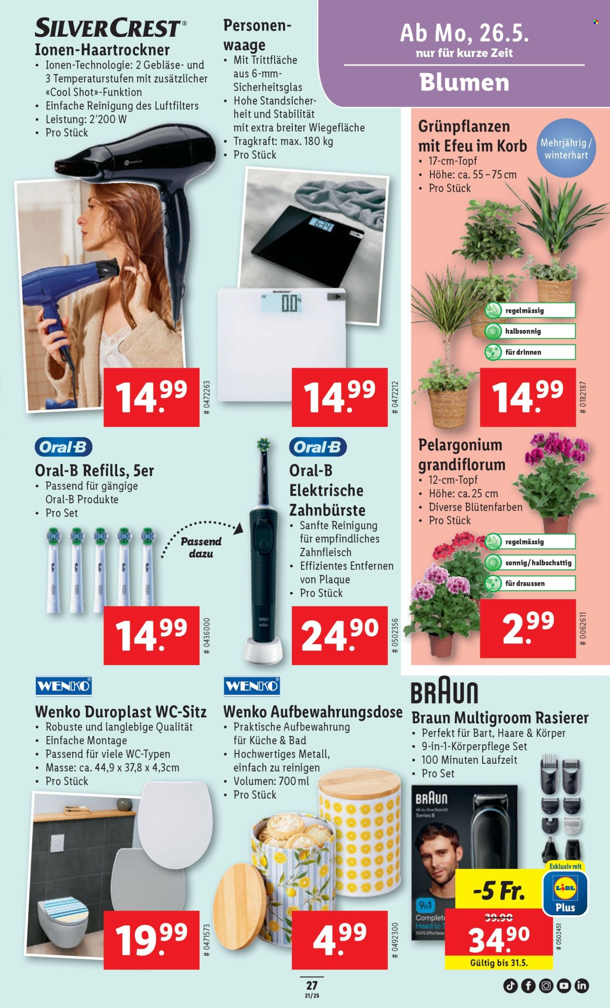 Volantino Lidl - 22.5.2025 - 27.5.2025. Pagina 31.