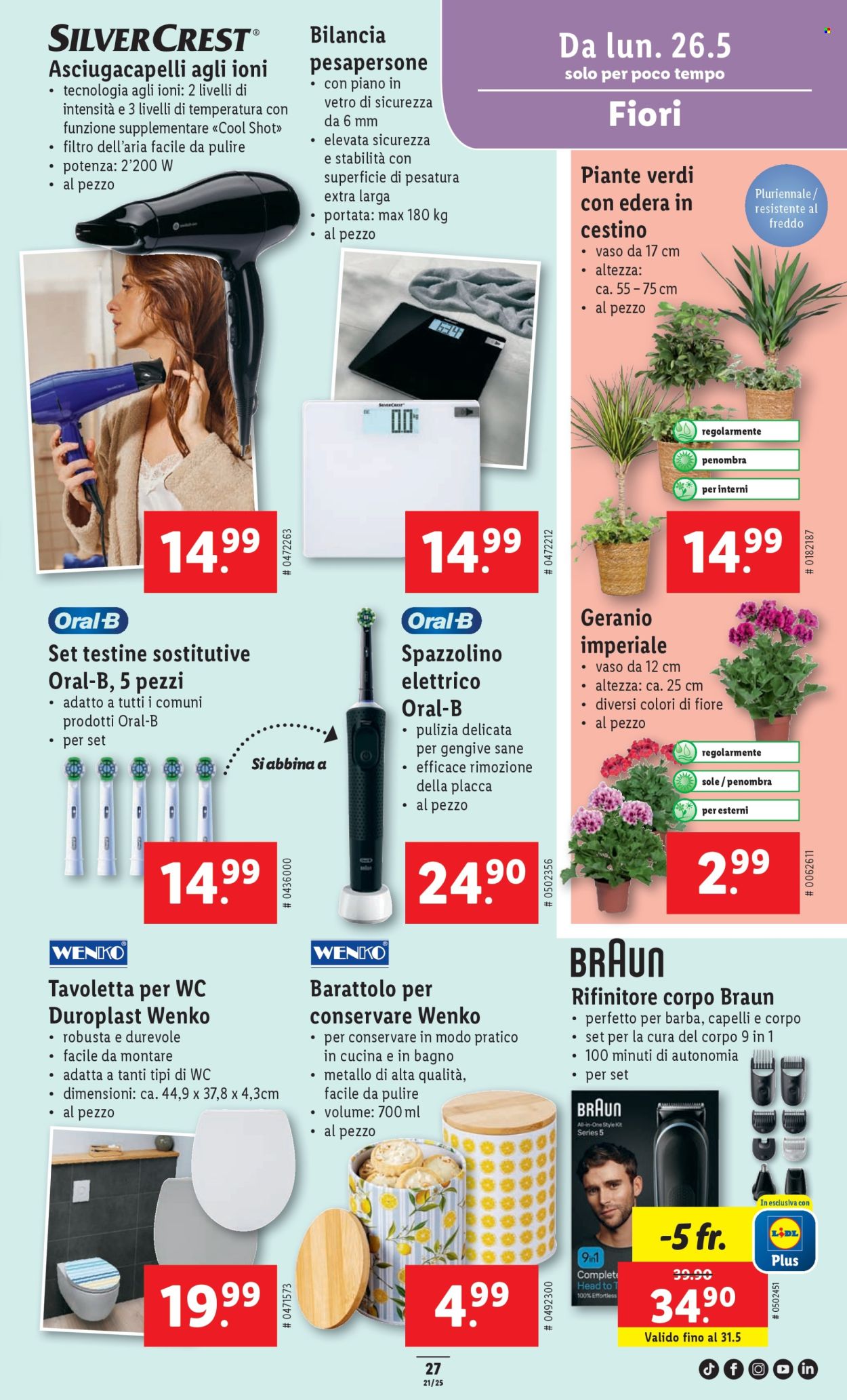 Volantino Lidl - 22.5.2025 - 27.5.2025. Pagina 31.