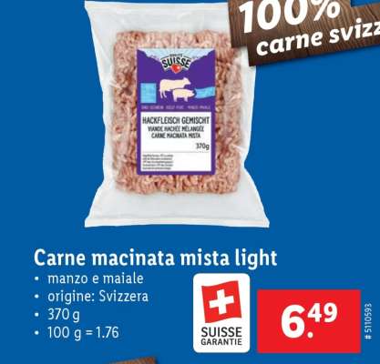CARNE MACINATA MISTA LIGHT