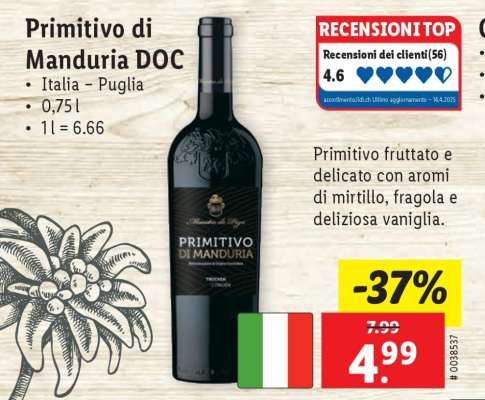 Primitivo di Manduria DOC