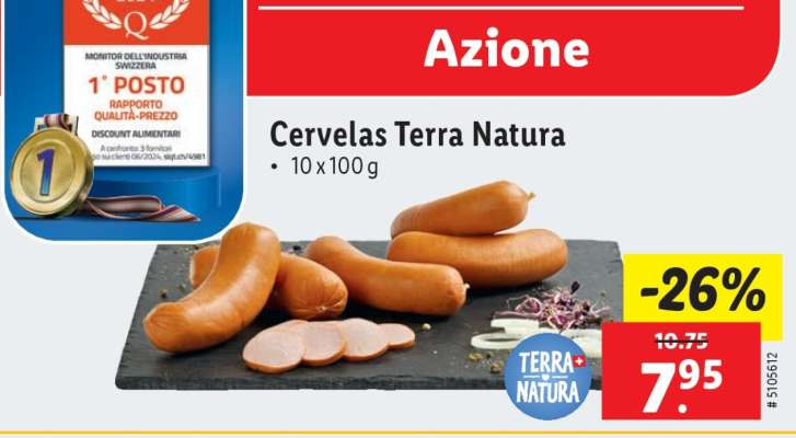 Cervelas Terra Natura