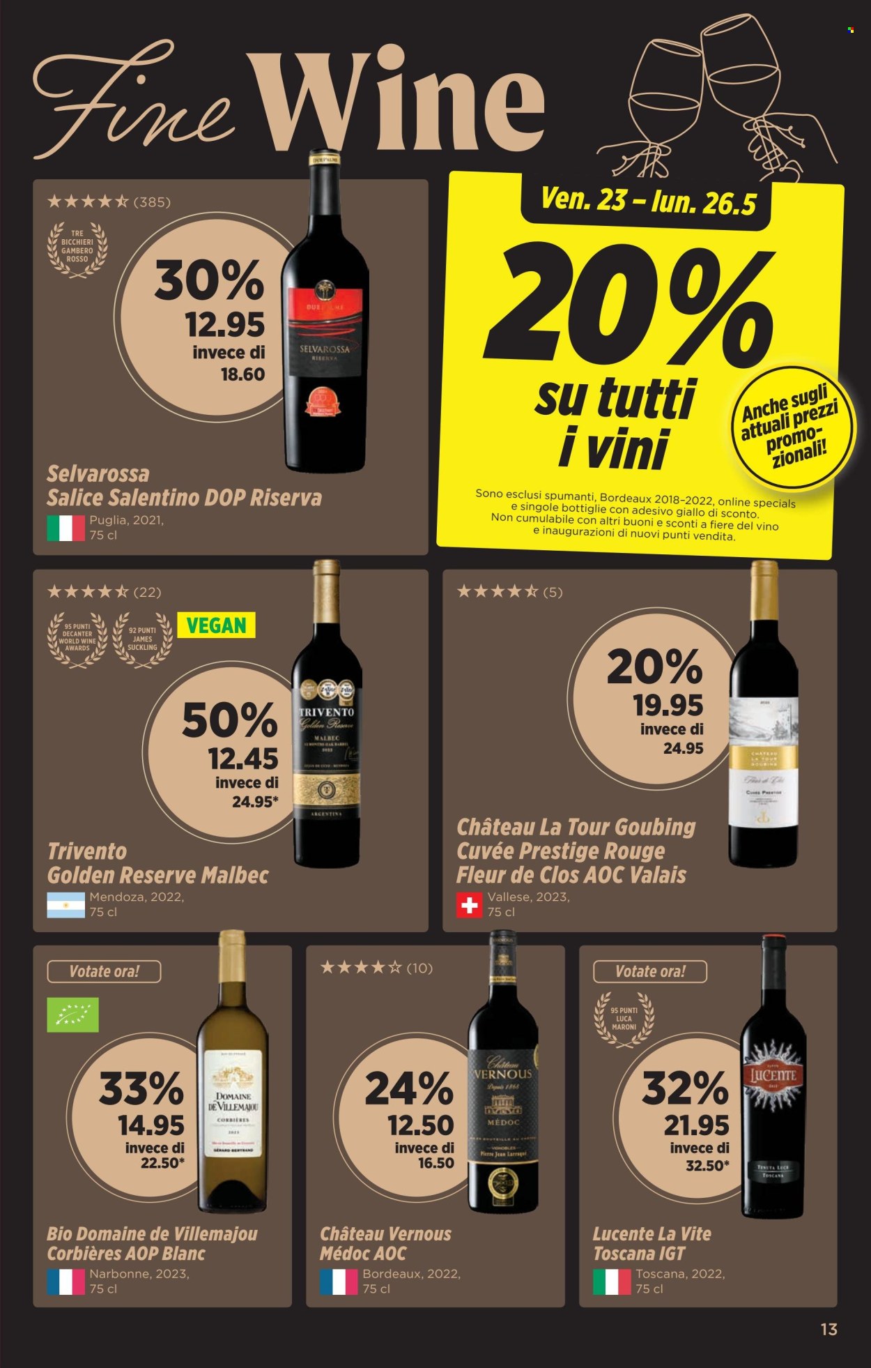 Volantino Denner - 20.5.2025 - 26.5.2025. Pagina 13.